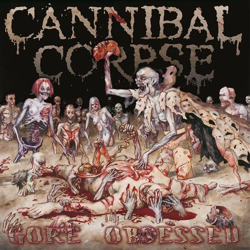 CANNIBAL CORPSE · Gore Obsessed | BLACK LP · Bild 1 CANNIBAL CORPSE · Gore Obsessed | BLACK LP (Death Metal Vinyl) · Bild 1