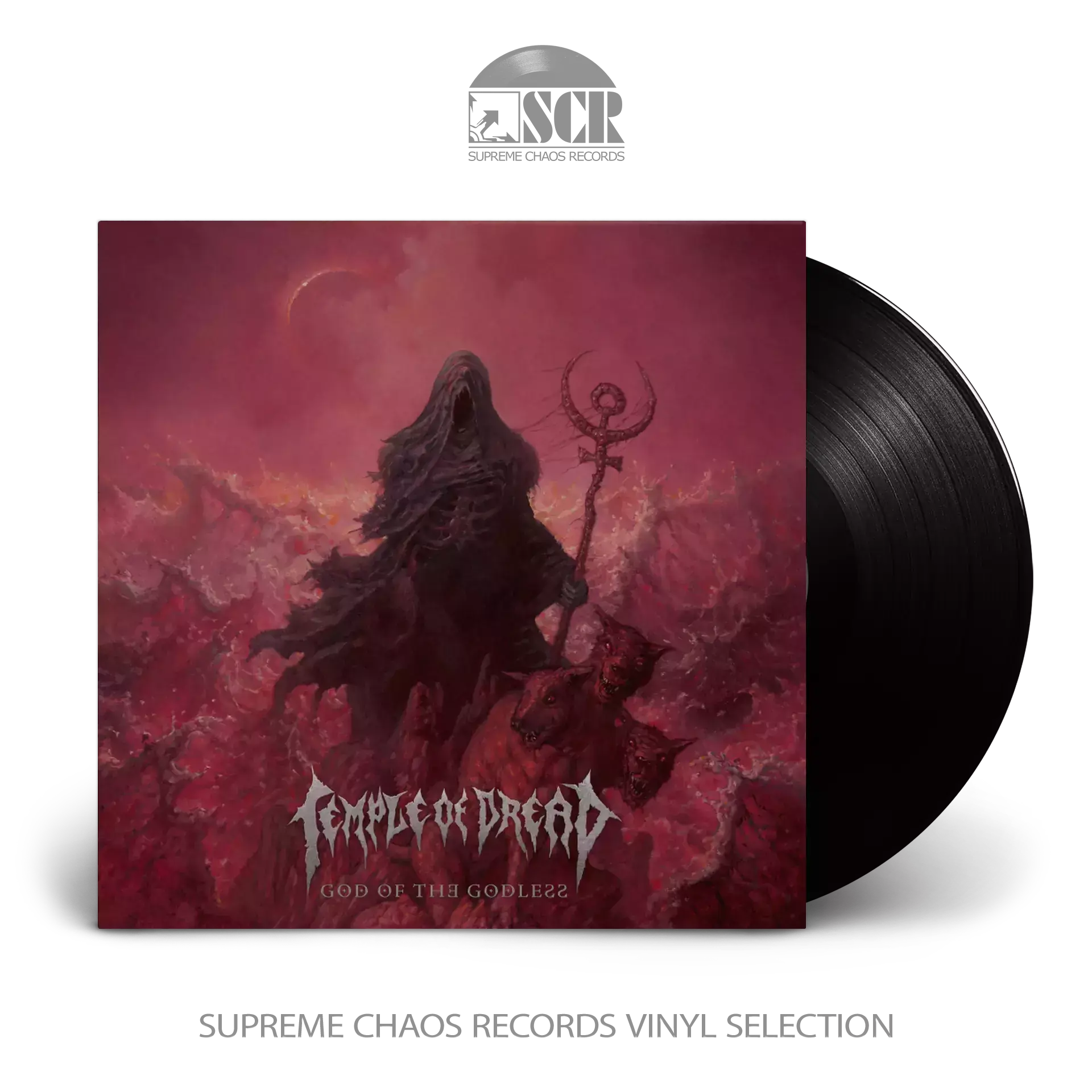 TEMPLE OF DREAD - God Of The Godless (Re-Release) · BLACK LP (Death Metal Vinyl)