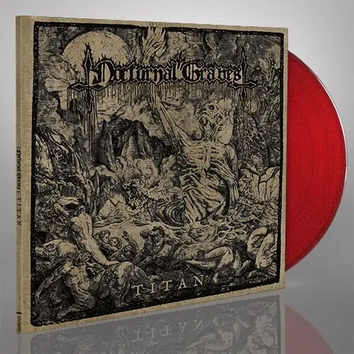 NOCTURNAL GRAVES - Titan · RED LP (Death Metal Vinyl)