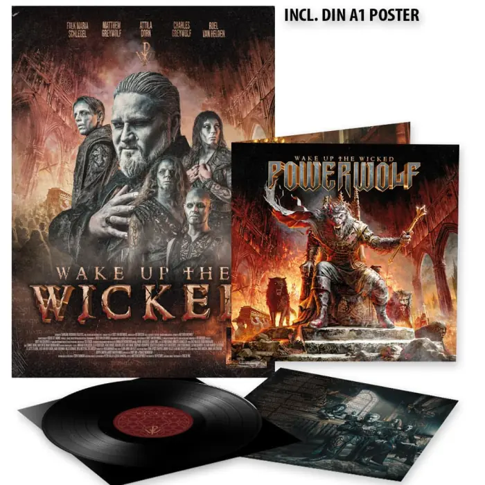POWERWOLF - Wake Up The Wicked · BLACK LP POWERWOLF - Wake Up The Wicked · BLACK LP (Power Metal Vinyl)
