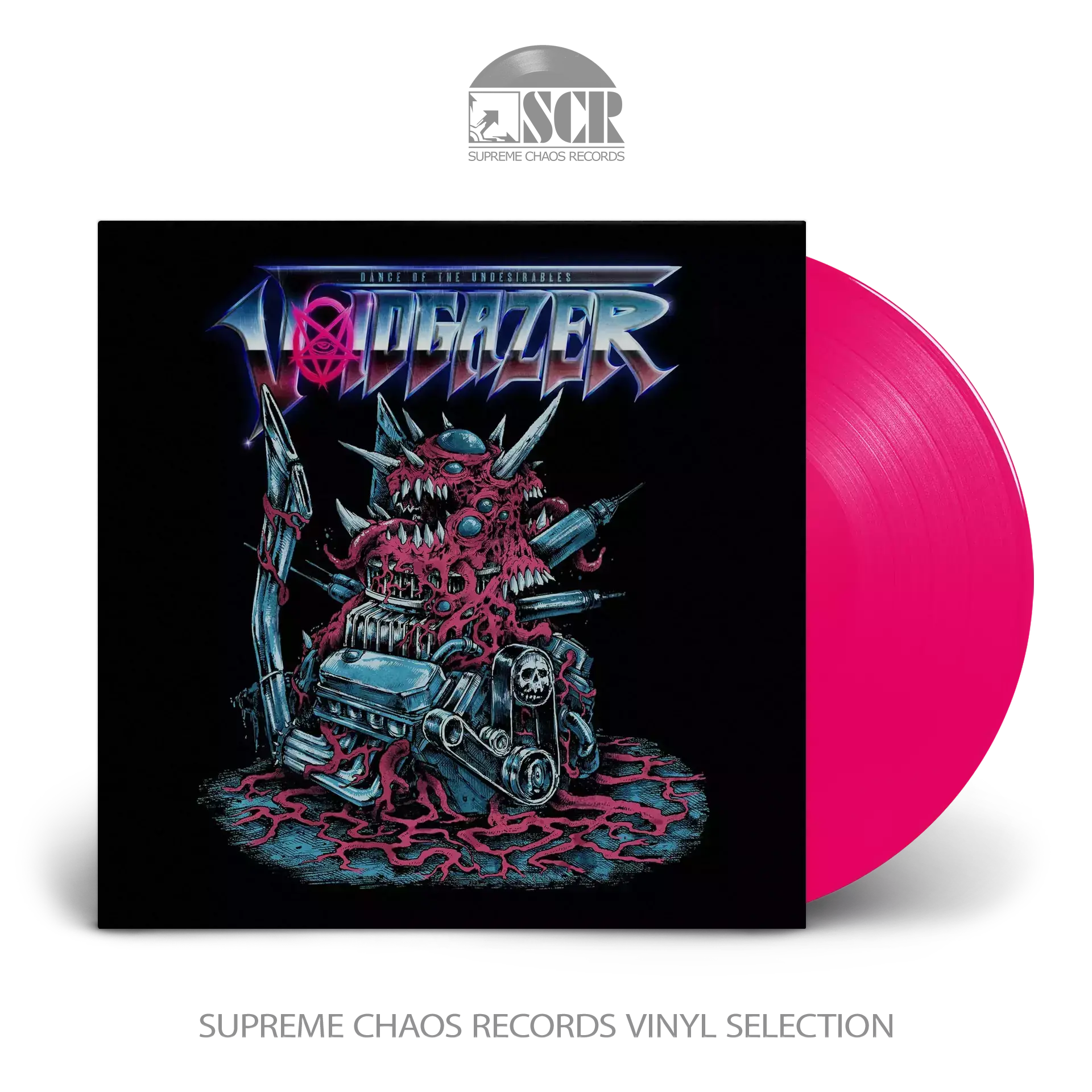 VOIDGAZER · Dance Of The Undesirables | PINK LP VOIDGAZER · Dance Of The Undesirables | PINK LP (Technical Death Metal Vinyl)