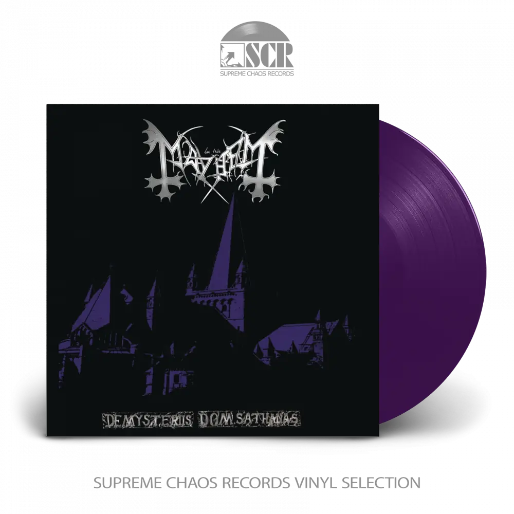 MAYHEM - De Mysteriis Dom Sathanas · PURPLE LP MAYHEM - De Mysteriis Dom Sathanas · PURPLE LP (Black Metal Vinyl)