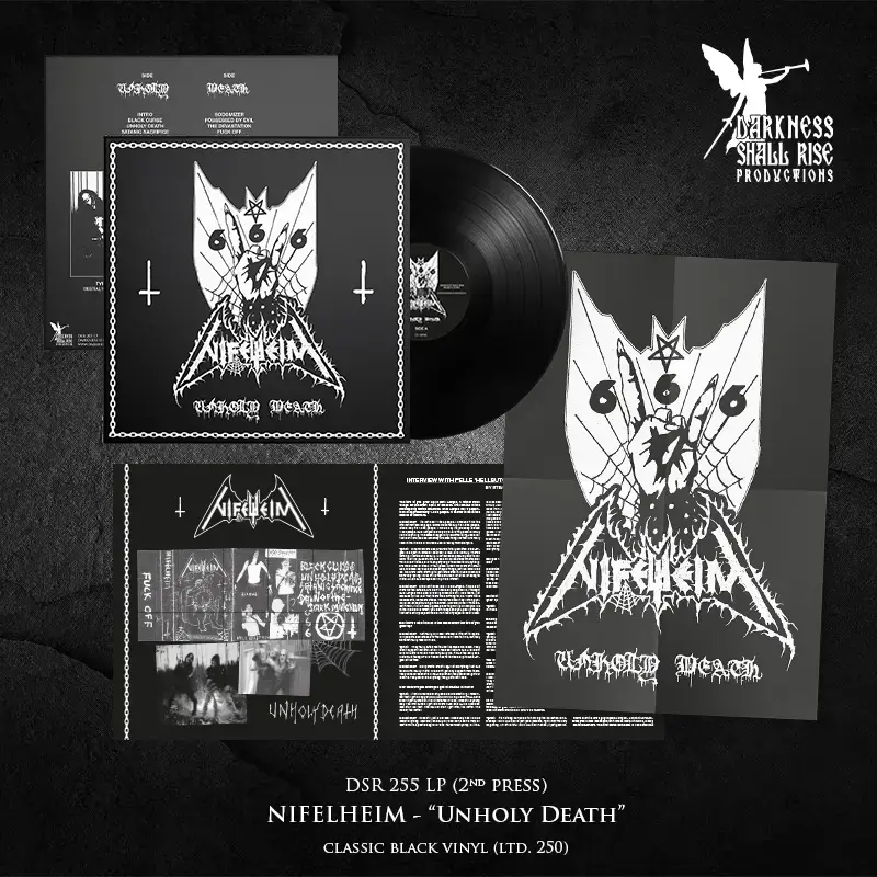 NIFELHEIM · Unholy Death (Re-Release) | BLACK LP · Bild 2 NIFELHEIM · Unholy Death (Re-Release) | BLACK LP (Black Metal Vinyl) · Bild 2