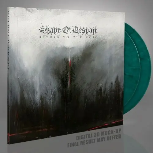 SHAPE OF DESPAIR - Return To The Void · GREEN/WHITE/BLACK MARBLED DLP (Doom Metal Vinyl)