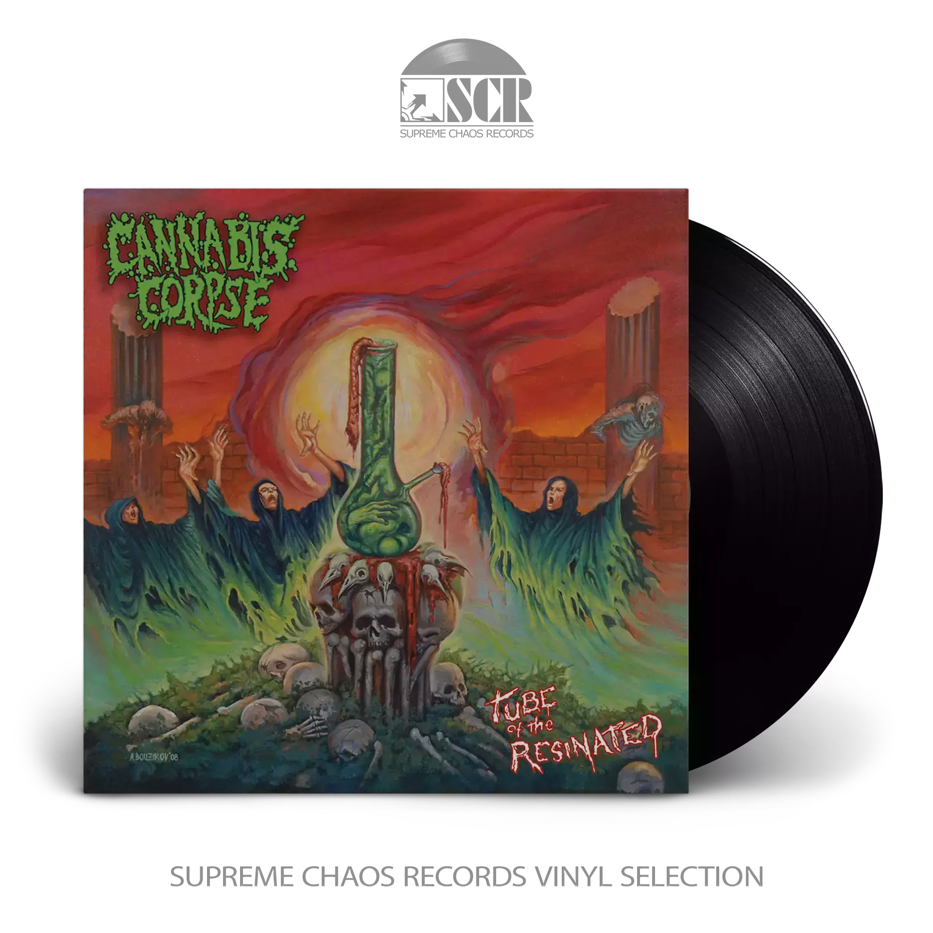 CANNABIS CORPSE - Tube Of The Resinated · BLACK LP CANNABIS CORPSE - Tube Of The Resinated · BLACK LP (Death Metal Vinyl)