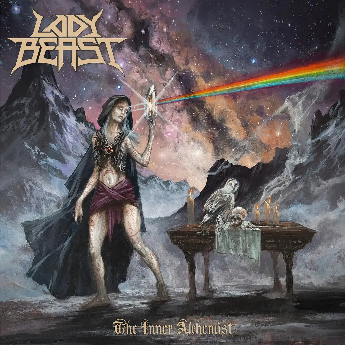 LADY BEAST - The Inner Alchemist · BLACK LP · Bild 1 LADY BEAST - The Inner Alchemist · BLACK LP (Heavy Metal Vinyl) · Bild 1