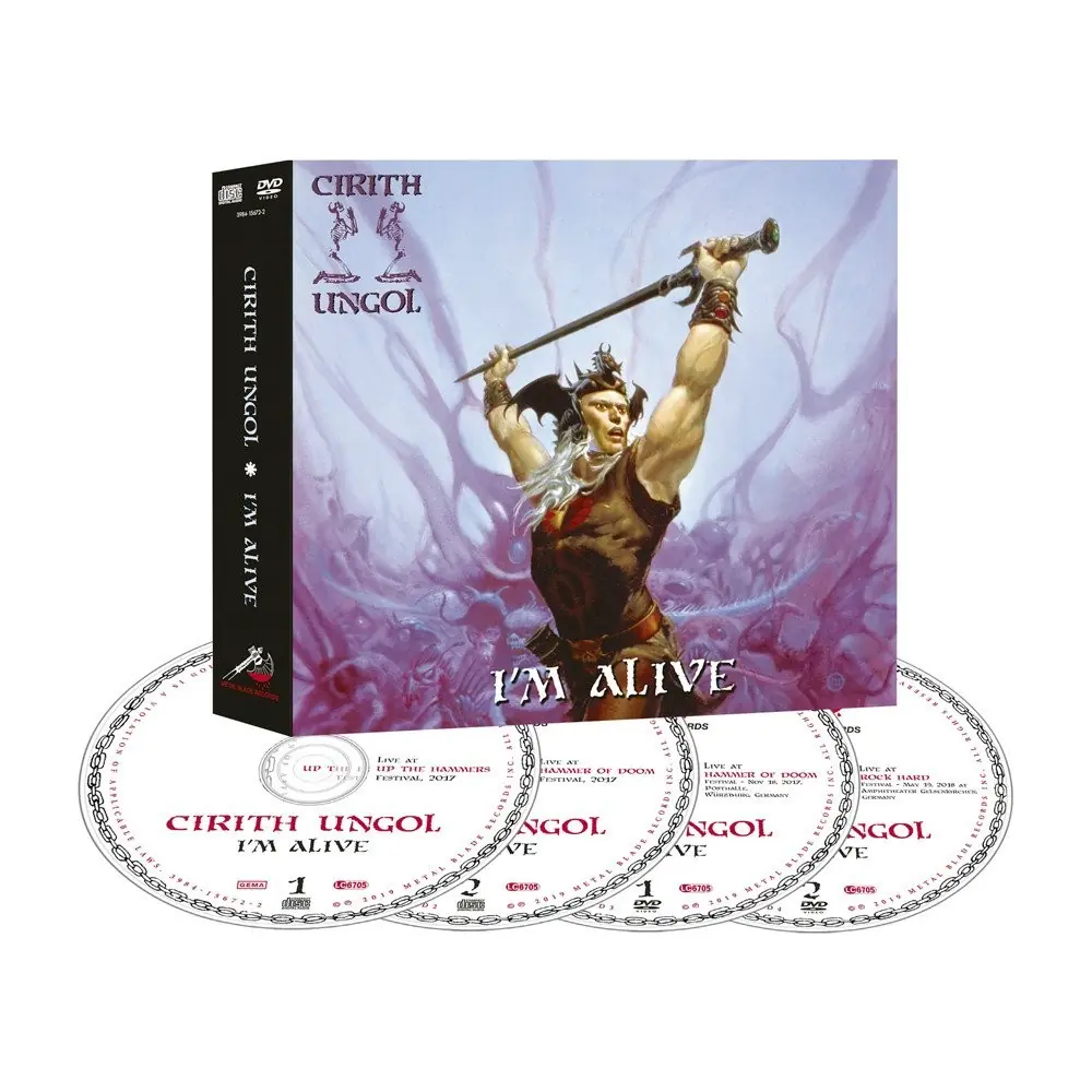 CIRITH UNGOL · I'm Alive | 2CD+2DVD BOX SET CIRITH UNGOL · I'm Alive | 2CD+2DVD BOX SET (Heavy Metal CDs)