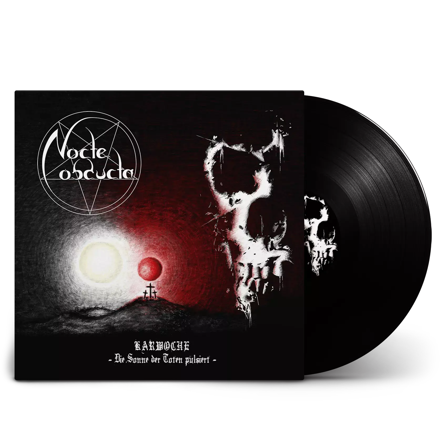 NOCTE OBDUCTA - Karwoche – Die Sonne der Toten pulsiert · BLACK LP NOCTE OBDUCTA - Karwoche – Die Sonne der Toten pulsiert · BLACK LP (Black Metal Vinyl)