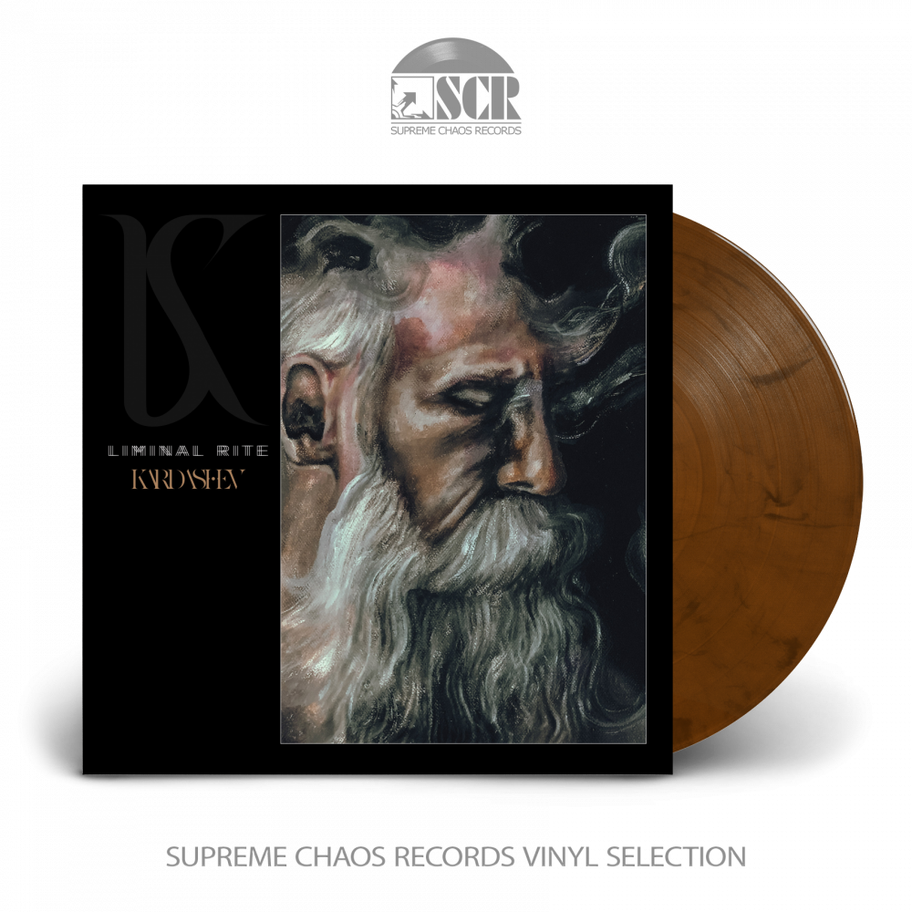 KARDASHEV - Liminal Rite · OCHRE BROWN LP (Death Metal/Stoner Rock Vinyl)