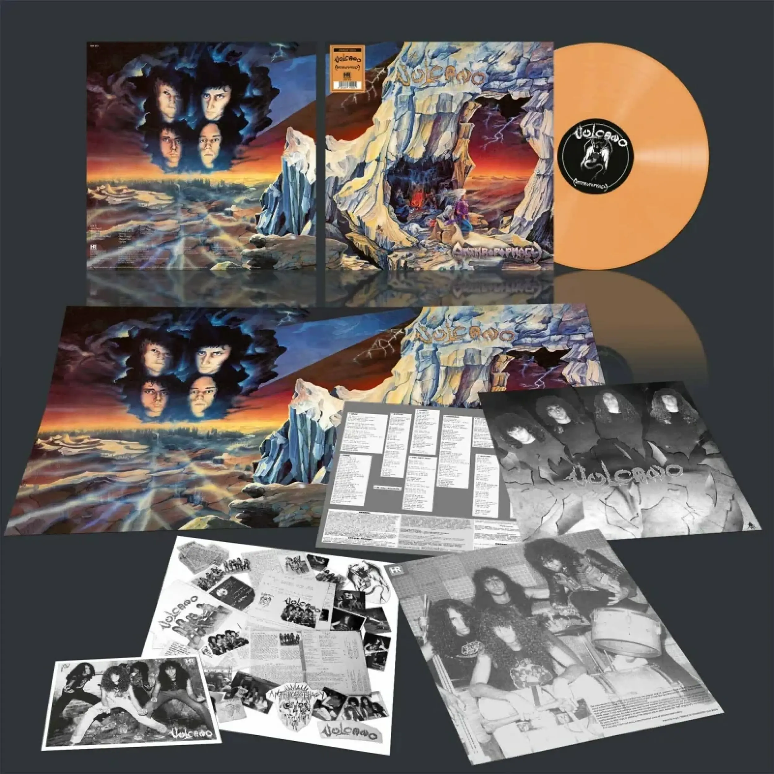 VULCANO · Anthropophagy | ORANGE LP (Thrash Metal Vinyl)