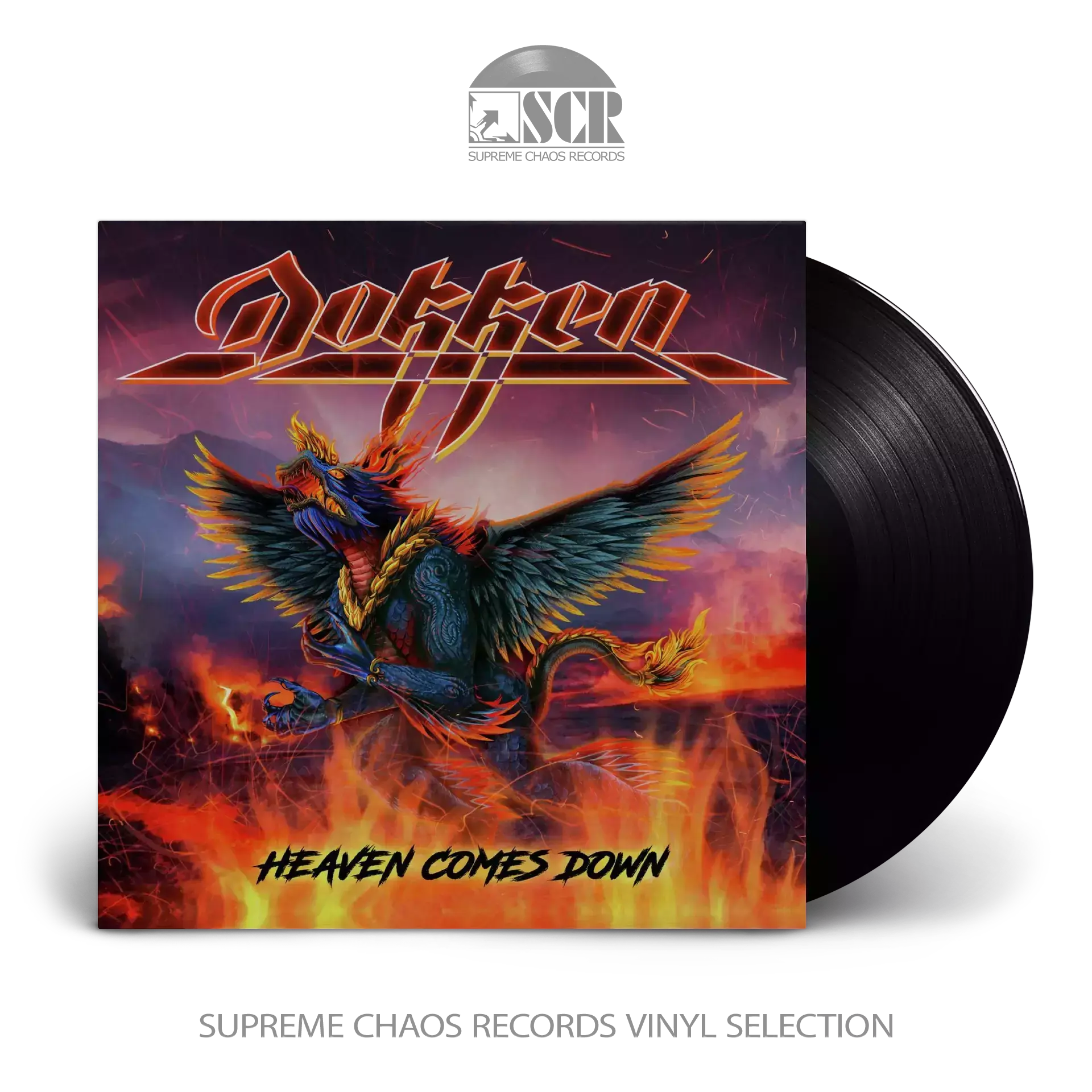 DOKKEN - Heaven Comes Down · BLACK LP DOKKEN - Heaven Comes Down · BLACK LP (Hard Rock Vinyl)