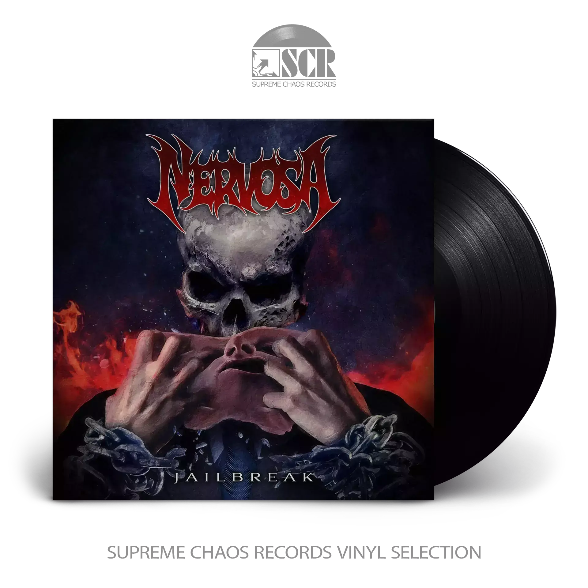 NERVOSA · Jailbreak | BLACK VINYL NERVOSA · Jailbreak | BLACK VINYL (Thrash Metal Vinyl)