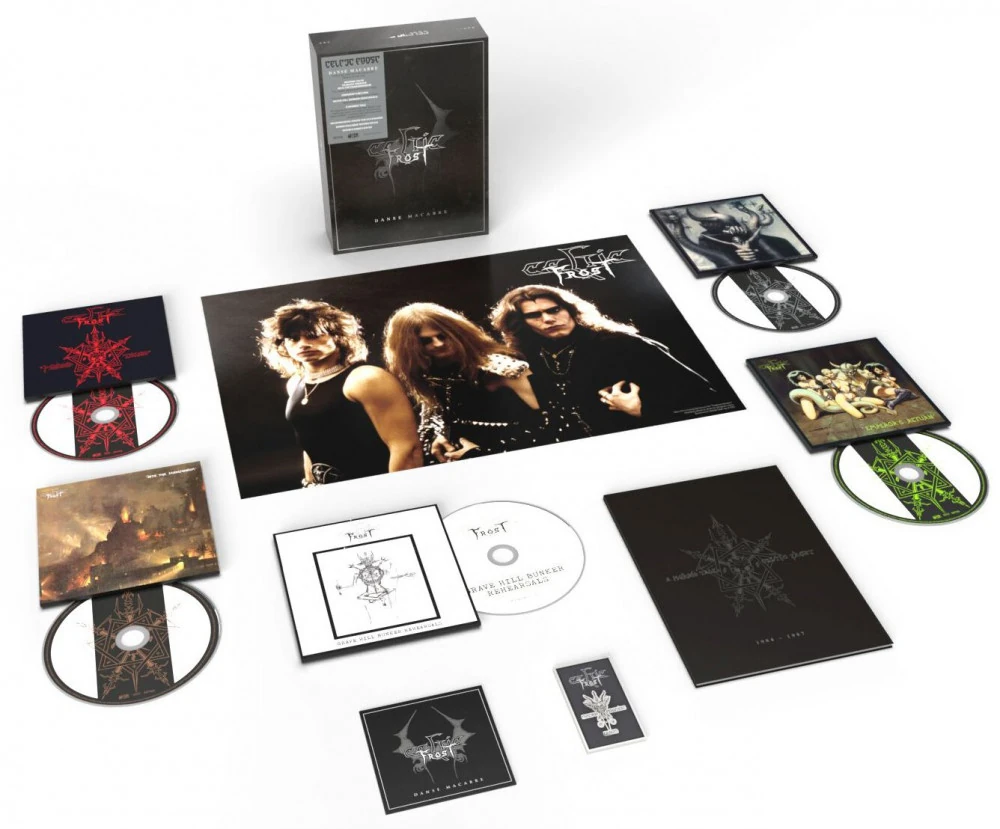 CELTIC FROST · Danse macabre - Discography 1984-1987 | DELUXE 5CD BOX SET (Black Metal CDs)