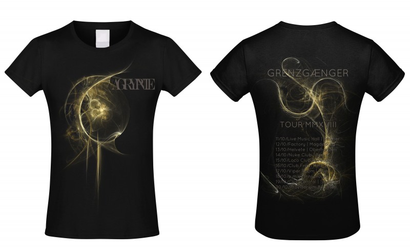AGRYPNIE · Motiv: Grenzgænger-Album Tour | GIRLIE (Black Metal Clothes)