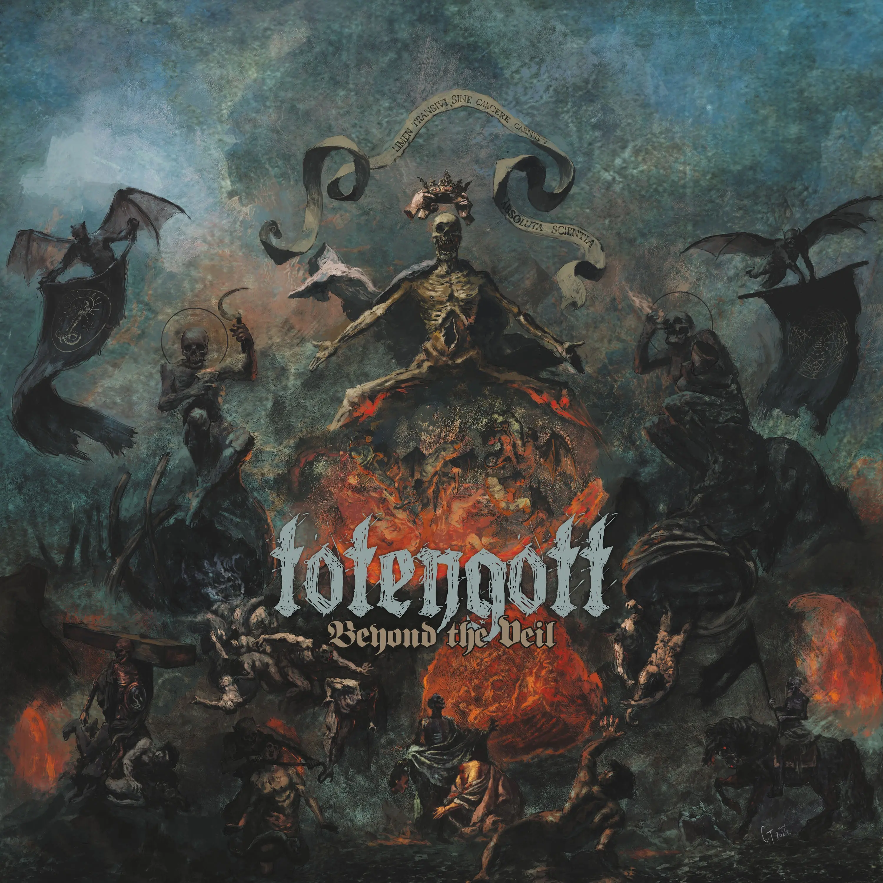 TOTENGOTT · Beyond The Veil | CD (Doom Metal CDs)