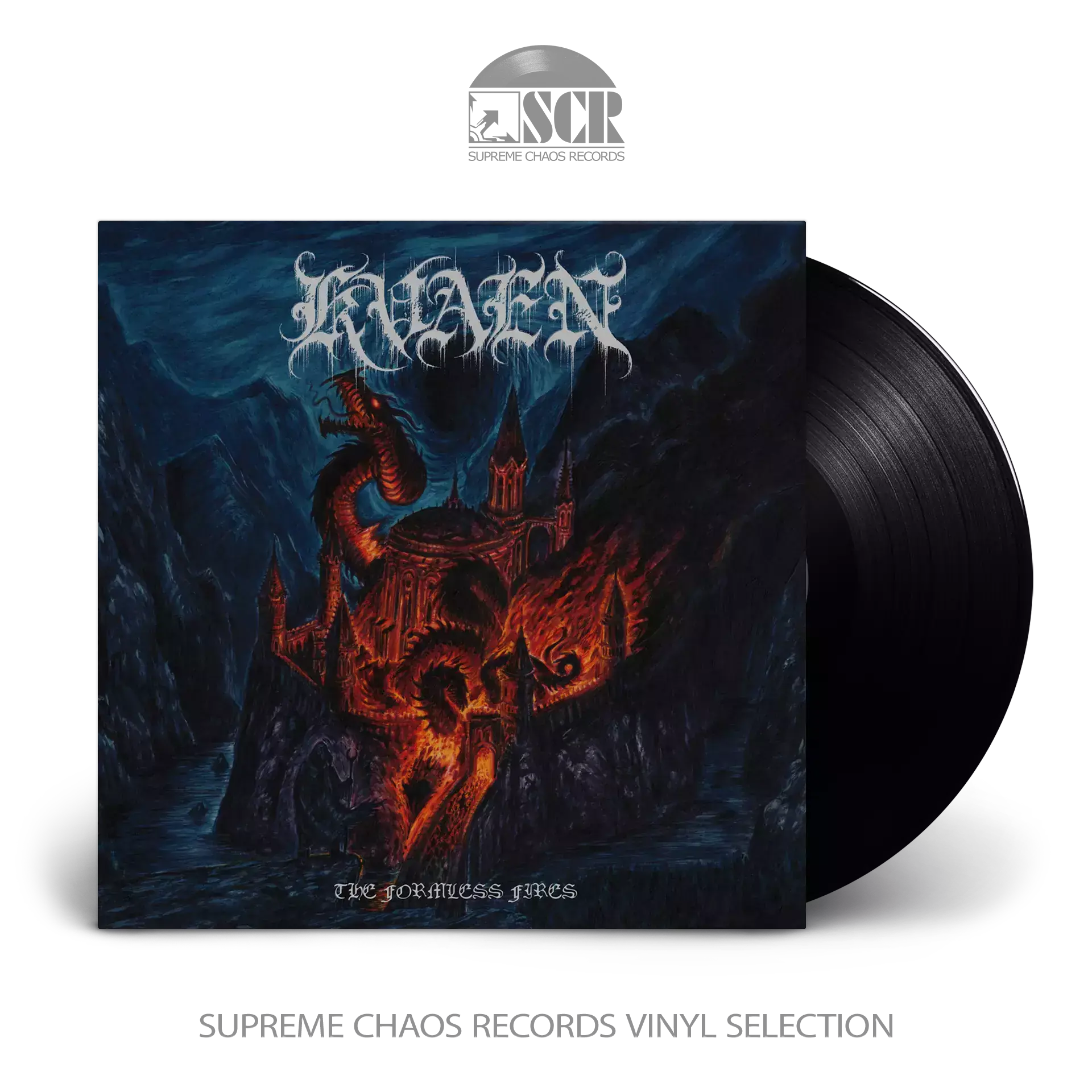 KVAEN - The Formless Fires · BLACK LP KVAEN - The Formless Fires · BLACK LP (Black Metal Vinyl)
