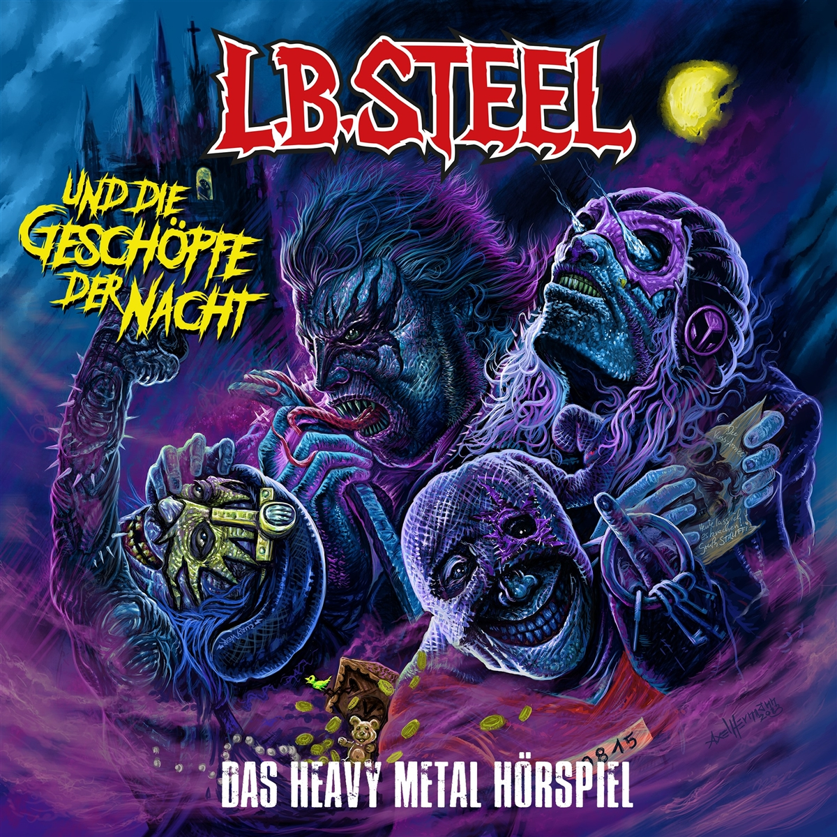 L.B. STEEL · Und die Geschöpfe Der Nacht - Das Heavy Metal Hörspiel | DIGIPAK CD L.B. STEEL · Und die Geschöpfe Der Nacht - Das Heavy Metal Hörspiel | DIGIPAK CD (Hörspiel CDs)