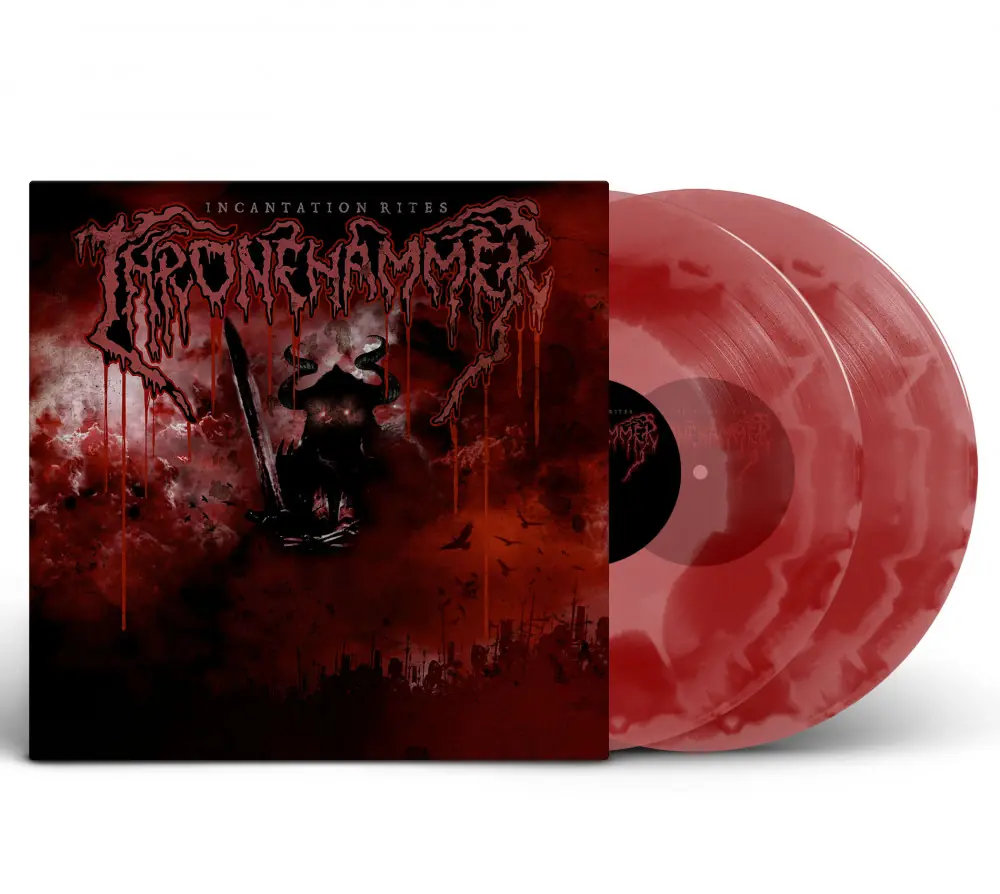 THRONEHAMMER - Incantation Rites · RED CLEAR CLOUDY 2LP THRONEHAMMER - Incantation Rites · RED CLEAR CLOUDY 2LP (Doom Metal Vinyl)