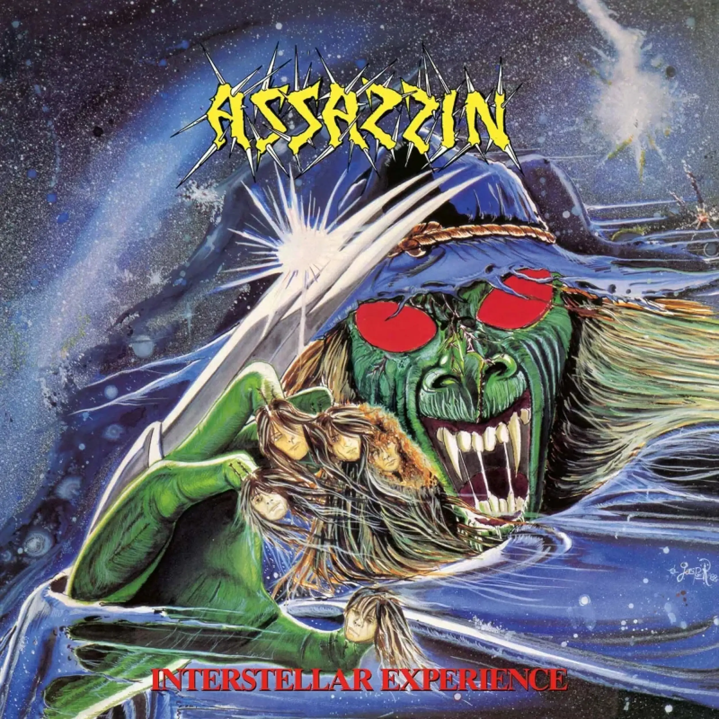 ASSASSIN - Interstellar Experience · BLACK LP · Bild 1 ASSASSIN - Interstellar Experience · BLACK LP (Thrash Metal Vinyl) · Bild 1