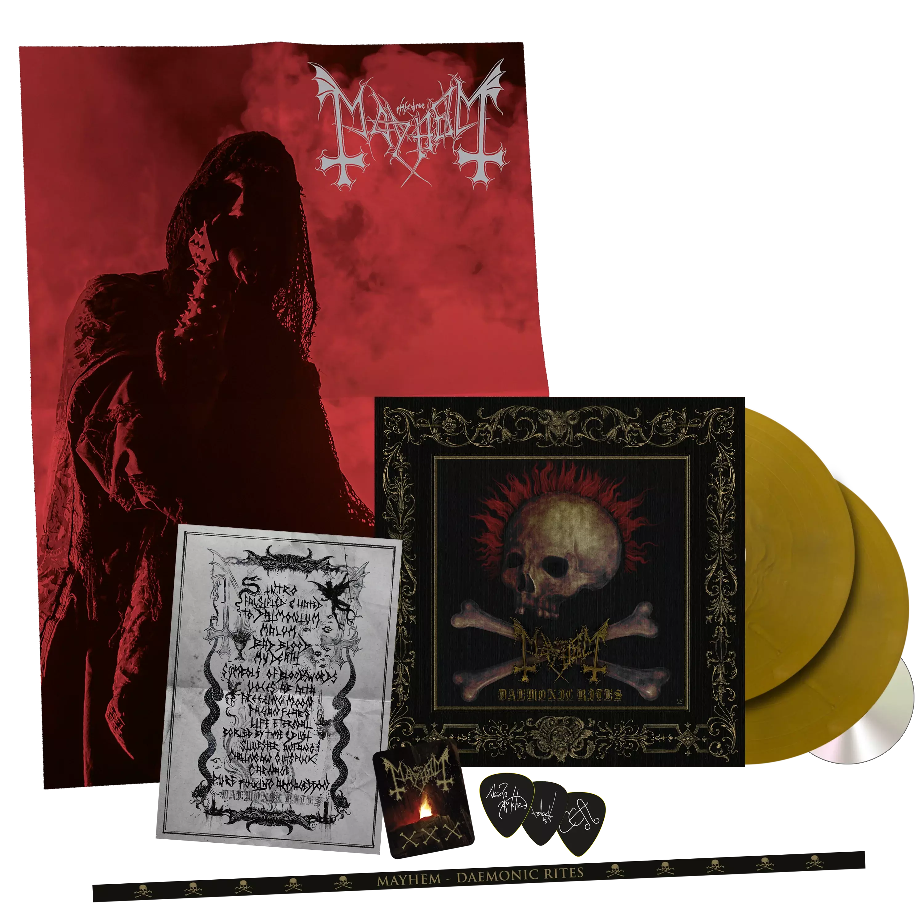 MAYHEM - Daemonic Rites · 2LPCDBOXSET MAYHEM - Daemonic Rites · 2LPCDBOXSET (Black Metal Vinyl)