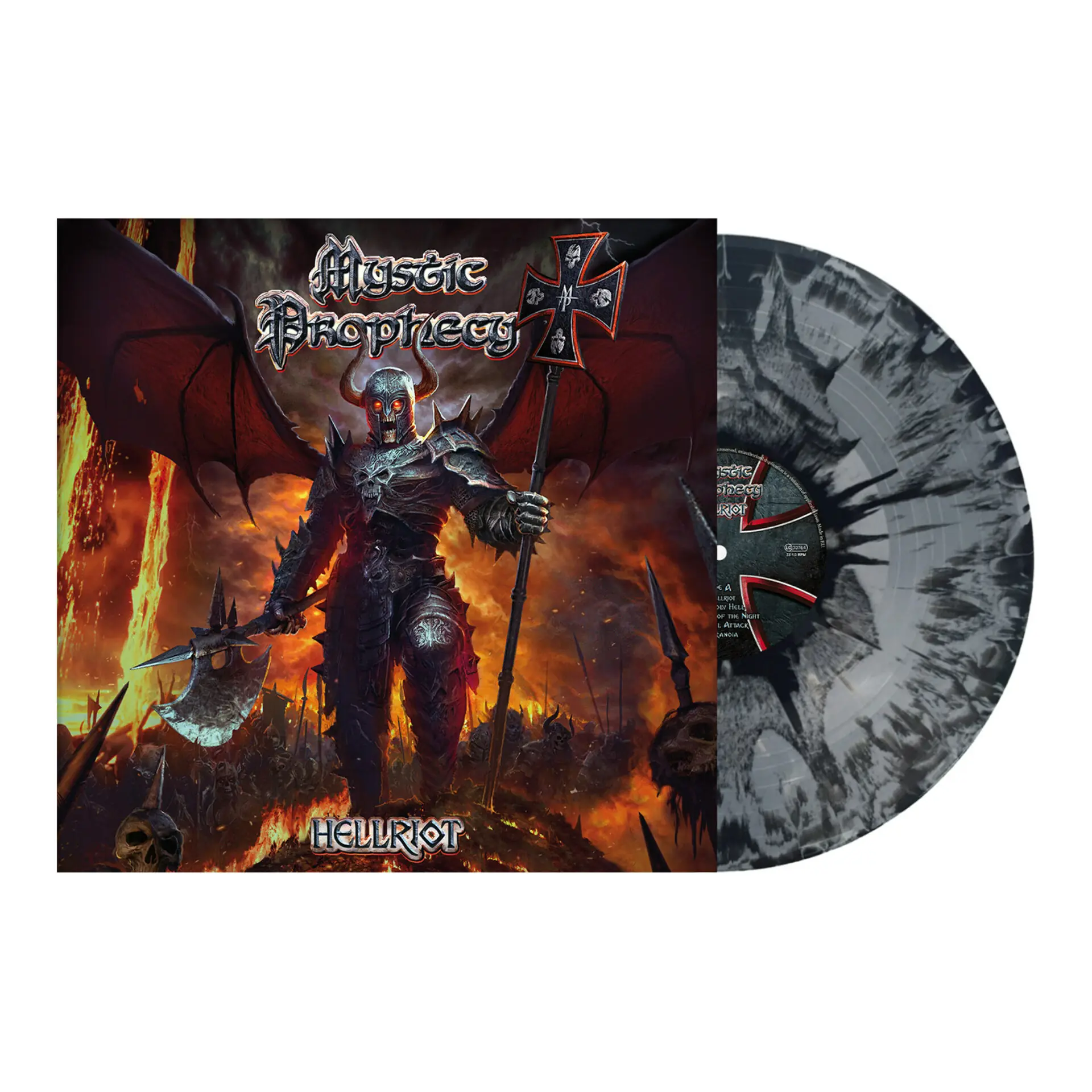 MYSTIC PROPHECY - Hellriot · GREY MARBLE LP (Power Metal Vinyl)