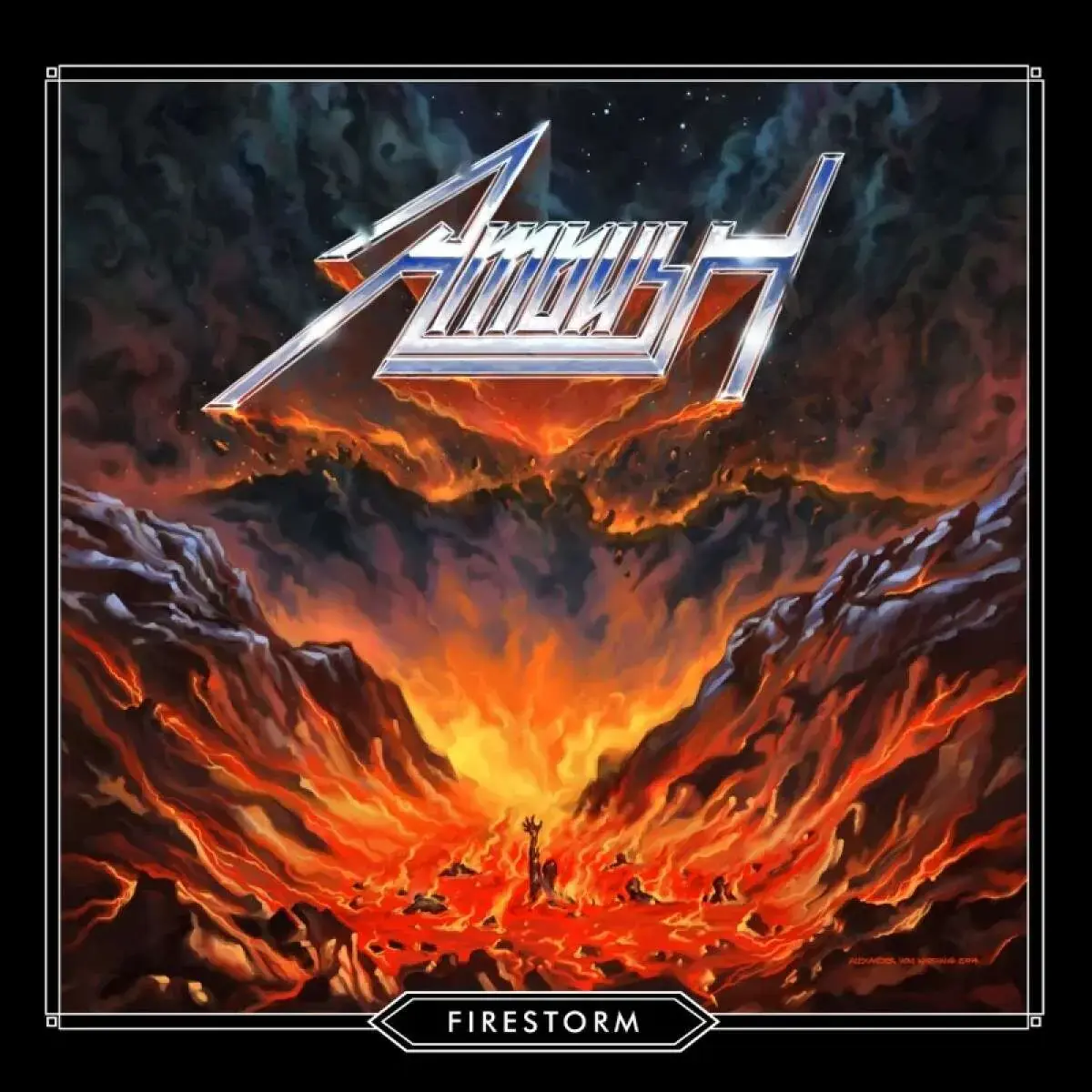 AMBUSH - Firestorm · BLACK LP · Bild 1 AMBUSH - Firestorm · BLACK LP (Heavy Metal Vinyl) · Bild 1