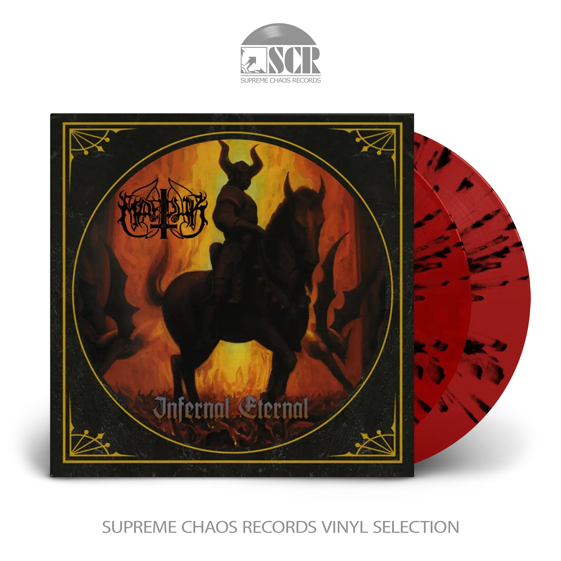 Marduk · Infernal Eternal | RED/BLACK Splatter 2LP Vinyl