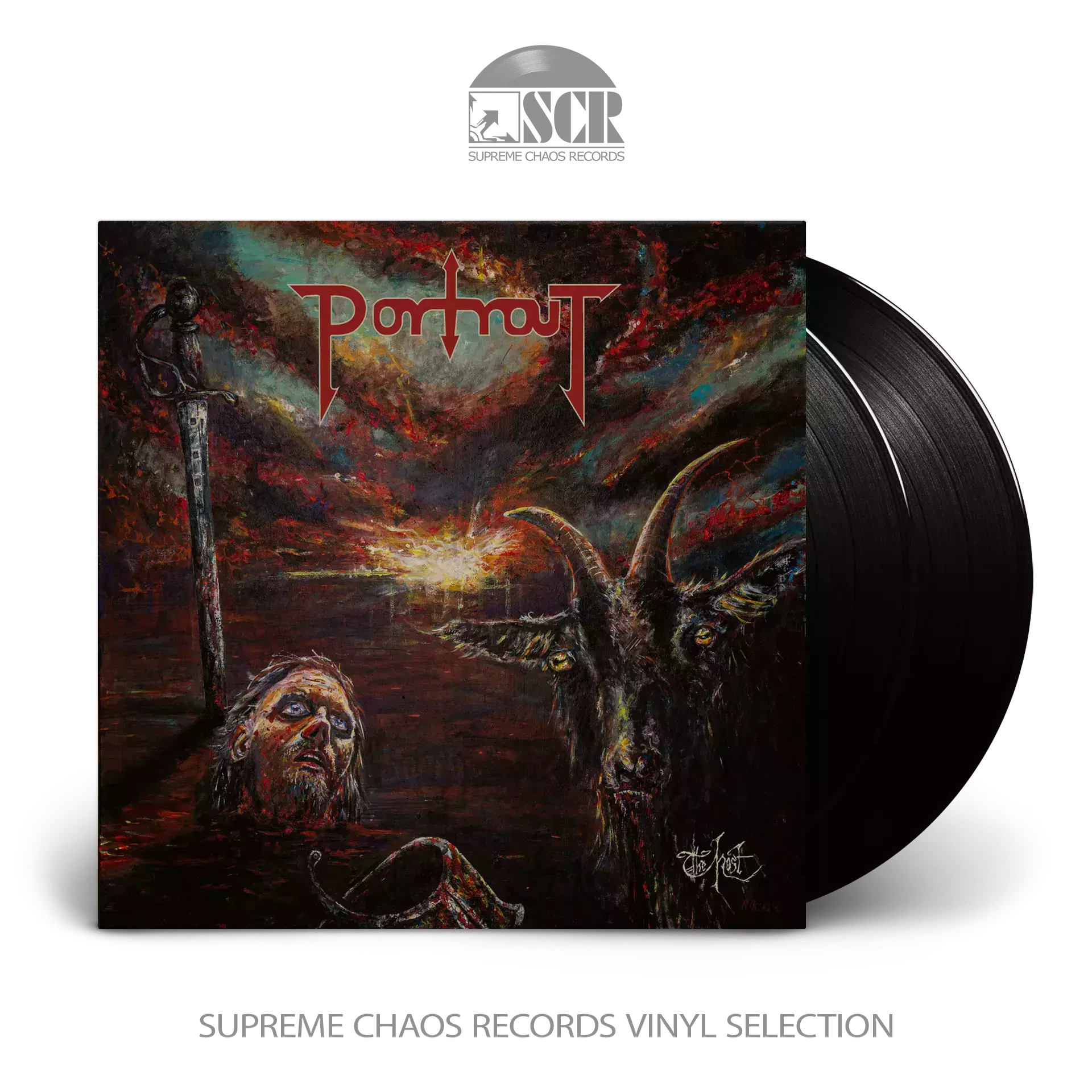 PORTRAIT - The Host · BLACK 2LP (Heavy Metal Vinyl)