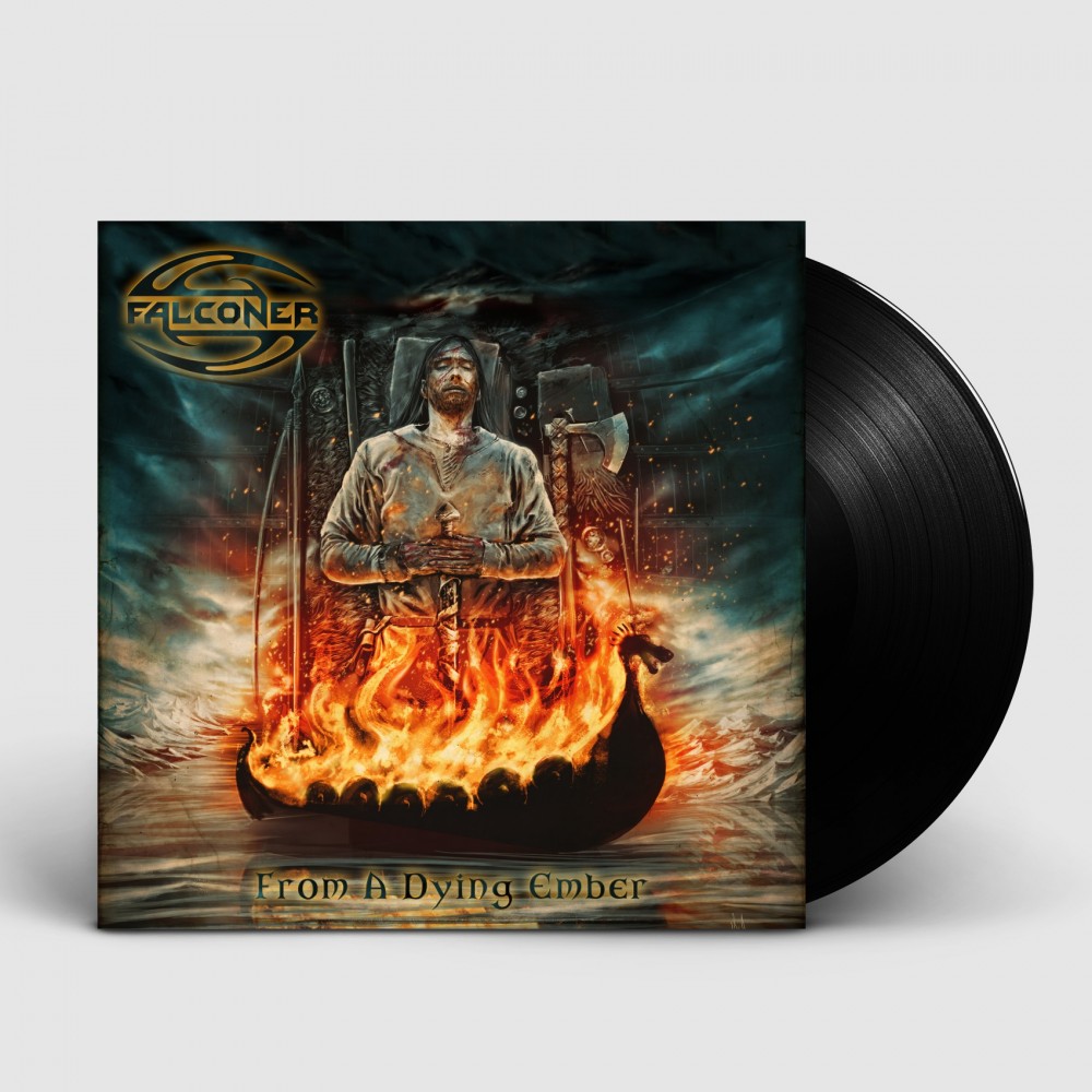 FALCONER - From A Dying Ember · BLACK LP (Heavy Metal Vinyl)