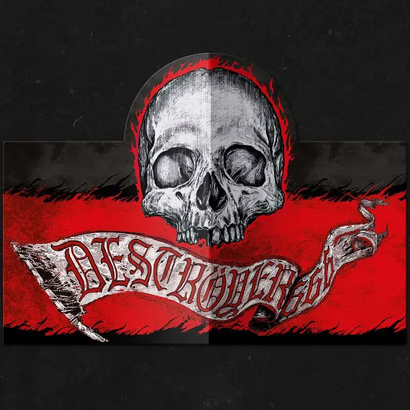 DESTRÖYER 666 - Wildfire (Pop-Up) · CLEAR LP (Black Metal Vinyl) · Bild 1