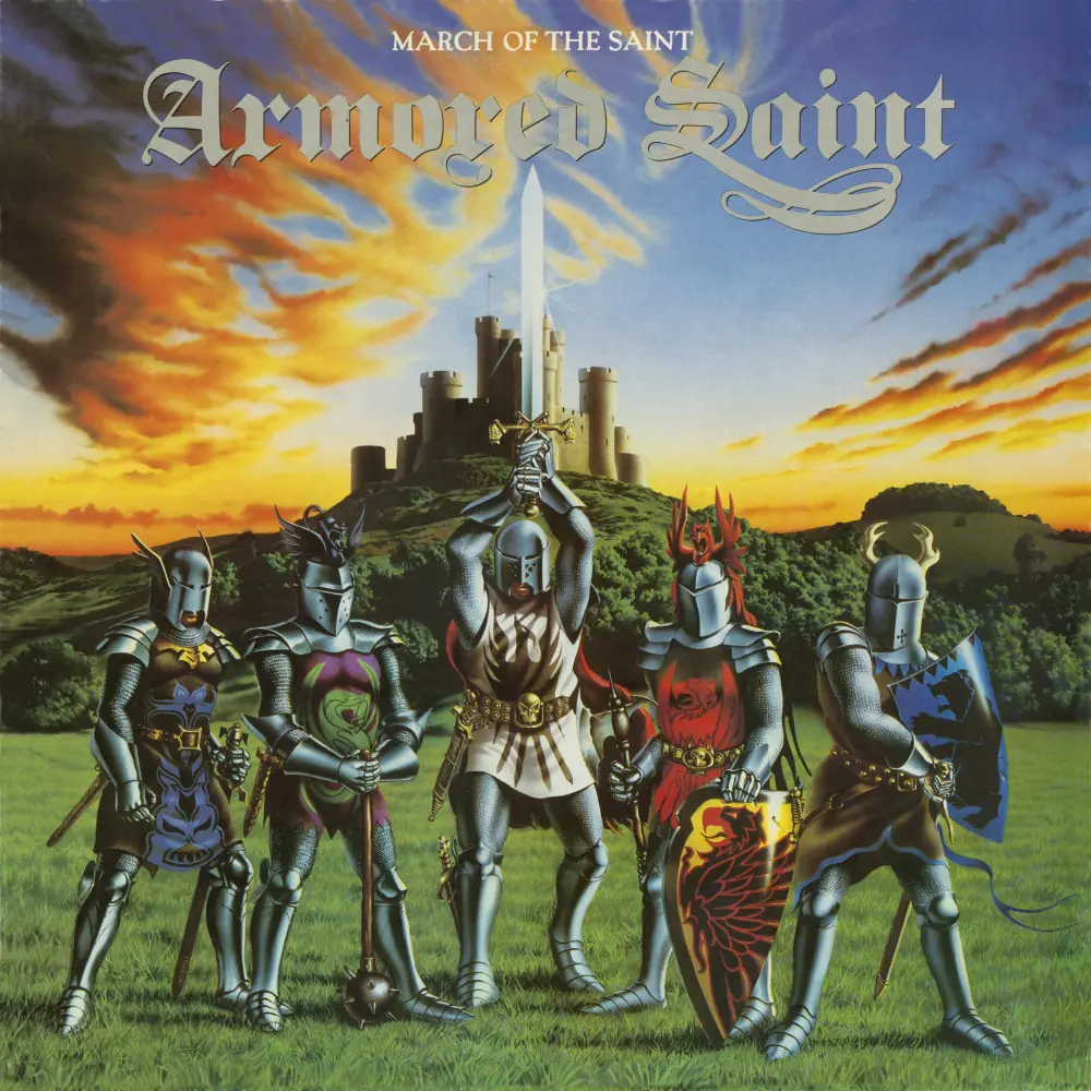 ARMORED SAINT - March Of The Saint [SILVER] · LP (Heavy Metal Vinyl) · Bild 1