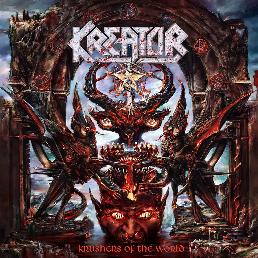 KREATOR - Krushers Of The World · RED LP · Bild 1 KREATOR - Krushers Of The World · RED LP (Thrash Metal Vinyl) · Bild 1