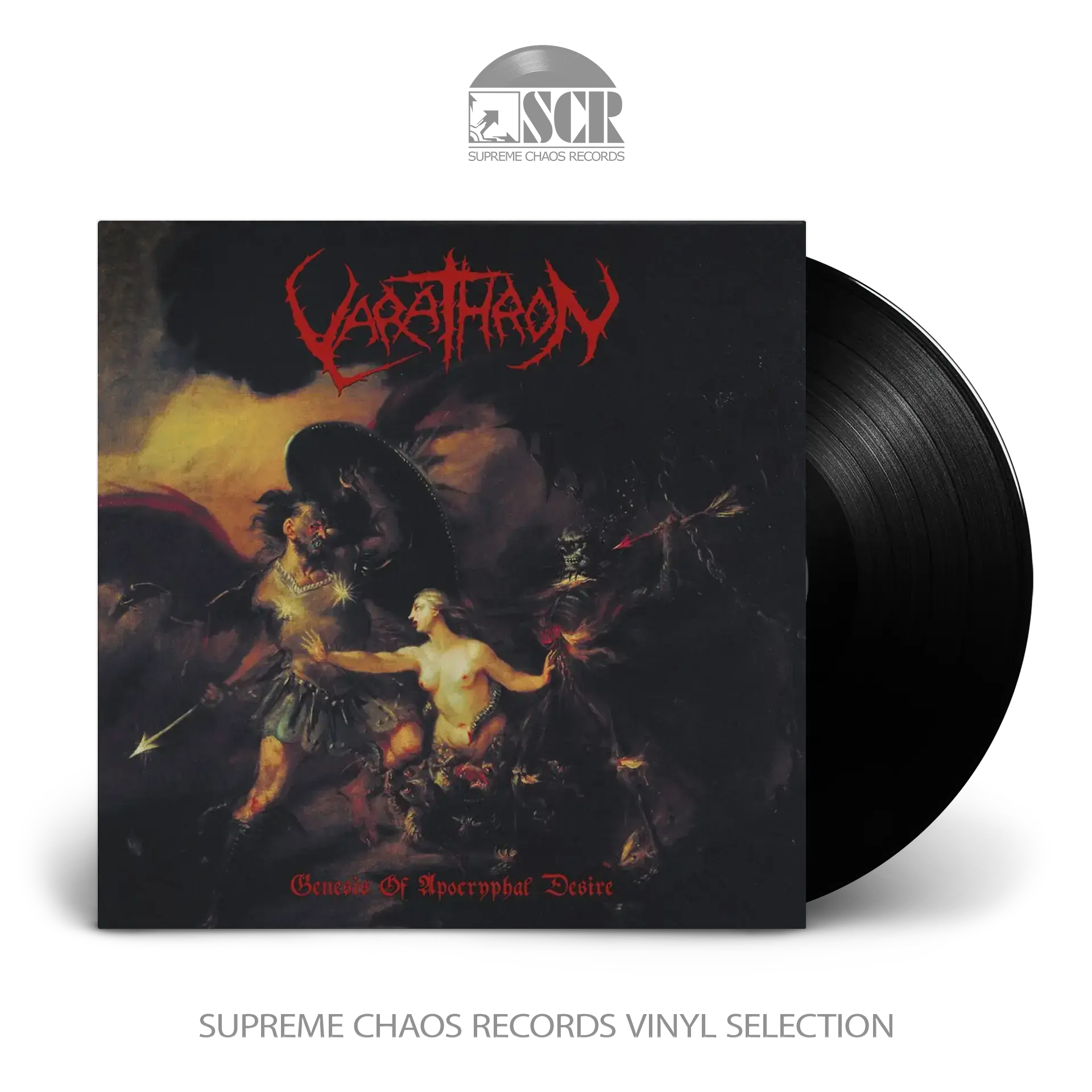 VARATHRON - Genesis Of Apocryphal Desire · BLACK LP (Black Metal Vinyl)