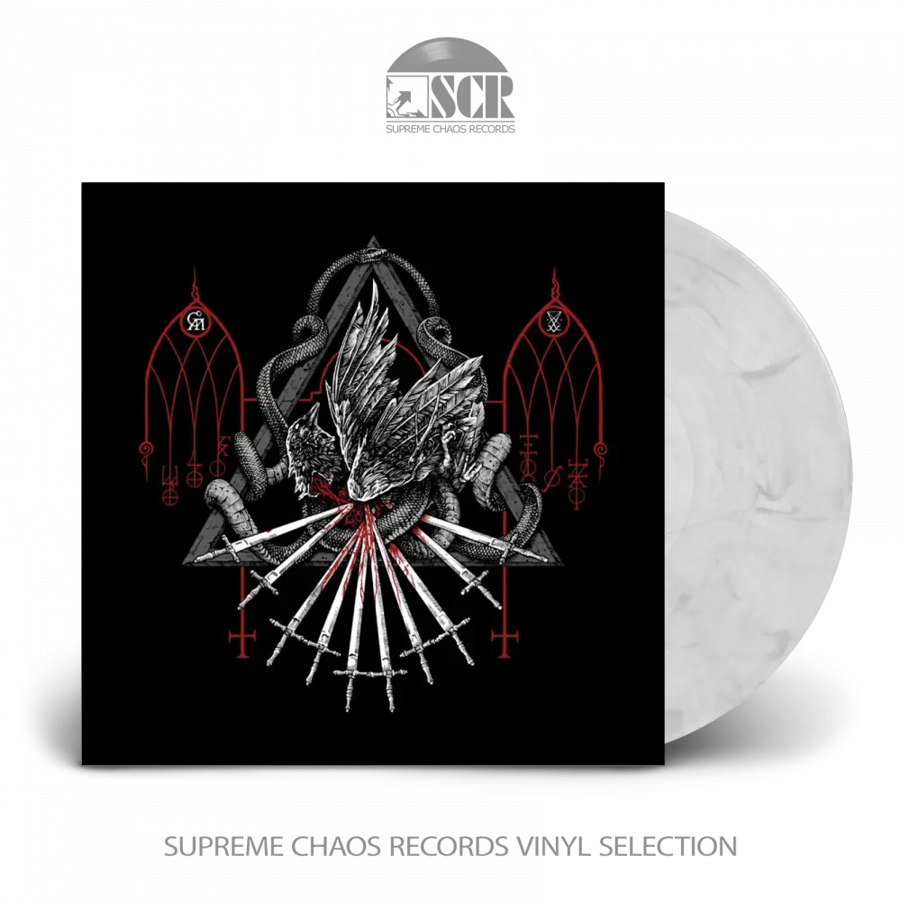 GOATWHORE · Angels Hung From The Arches Of Heaven | WHITE/BLACK LP GOATWHORE · Angels Hung From The Arches Of Heaven | WHITE/BLACK LP (Death Metal/Black Metal Vinyl)