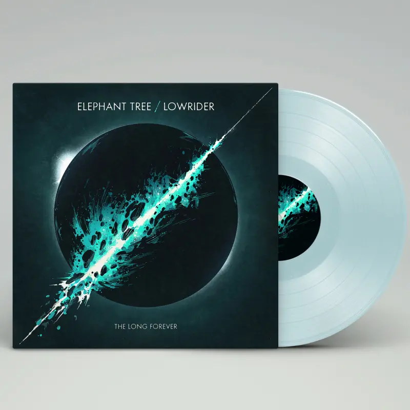 ELEPHANT TREE / LOWRIDER - The Long Forever · ICE BLUE LP (Stoner Rock Vinyl)