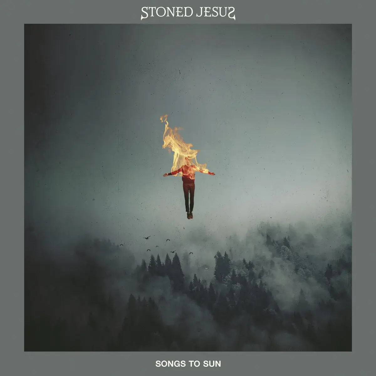 STONED JESUS · Songs To Sun | BLACK/WHITE LP (Stoner Metal/Doom Metal/Sludge Vinyl) · Bild 1