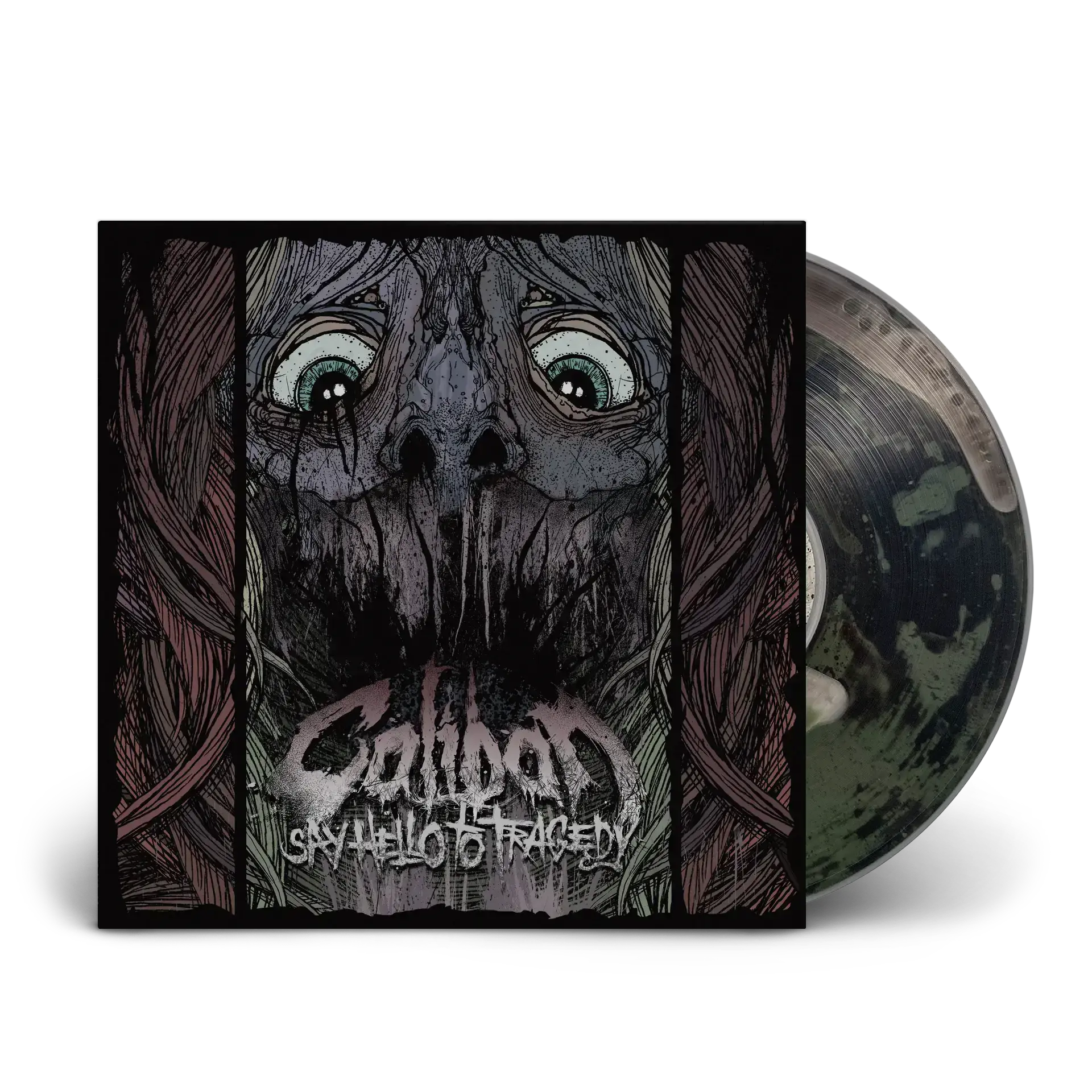 CALIBAN - Say Hello To Tragedy · LIQUID FILLED LP CALIBAN - Say Hello To Tragedy · LIQUID FILLED LP (Metalcore Vinyl)