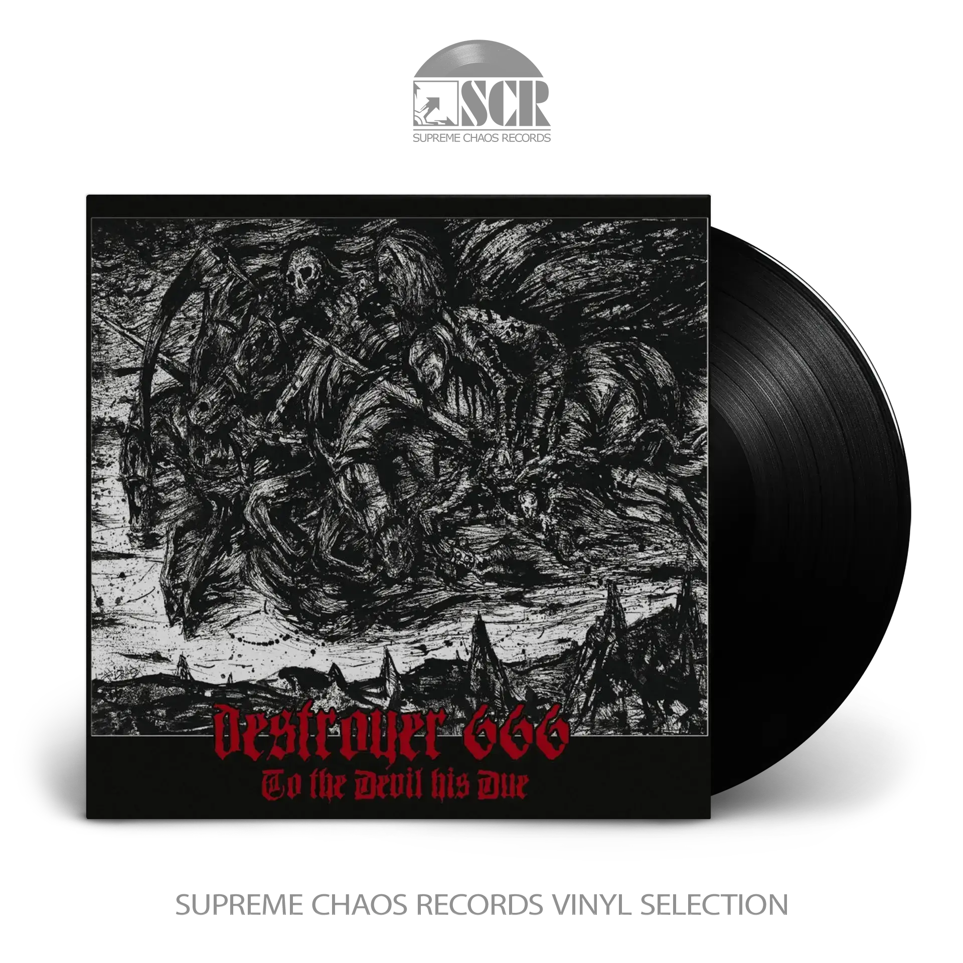 DESTRÖYER 666 · To The Devil His Due | BLACK LP DESTRÖYER 666 · To The Devil His Due | BLACK LP (Thrash Metal Vinyl)