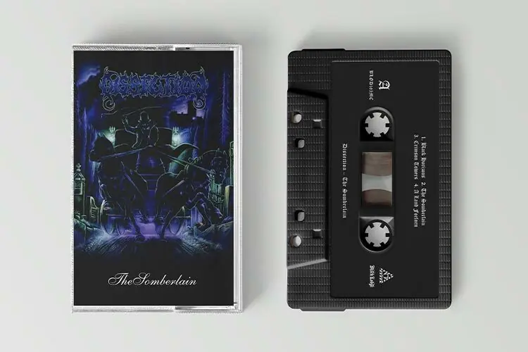DISSECTION - The Somberlain · BLACK TAPE CASS