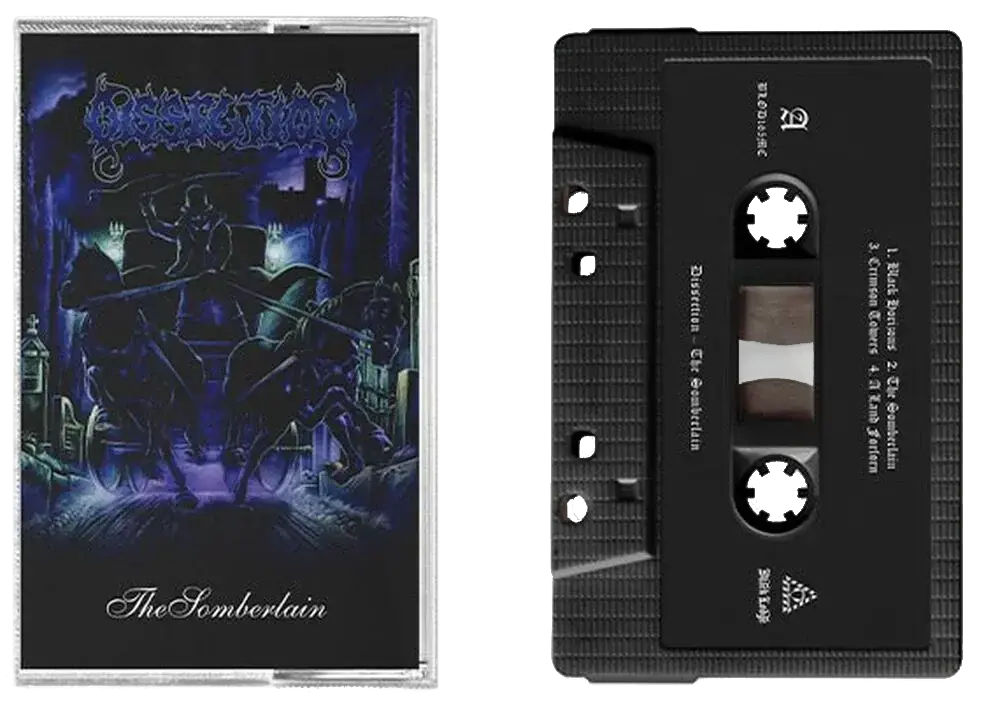 DISSECTION · The Somberlain | BLACK TAPE (Black Metal/Death Metal Tapes)