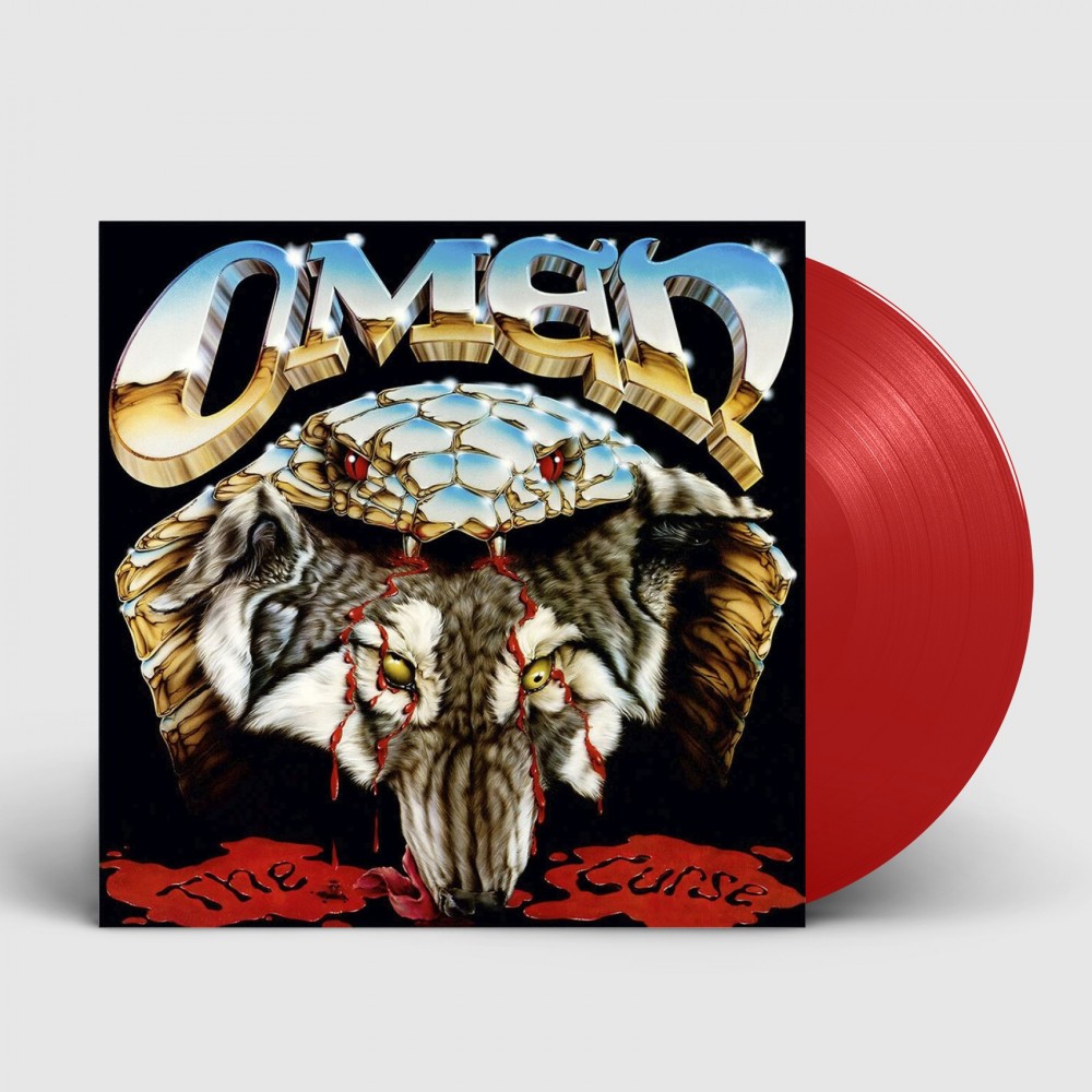 OMEN - The Curse · RED LP (Heavy Metal Vinyl)