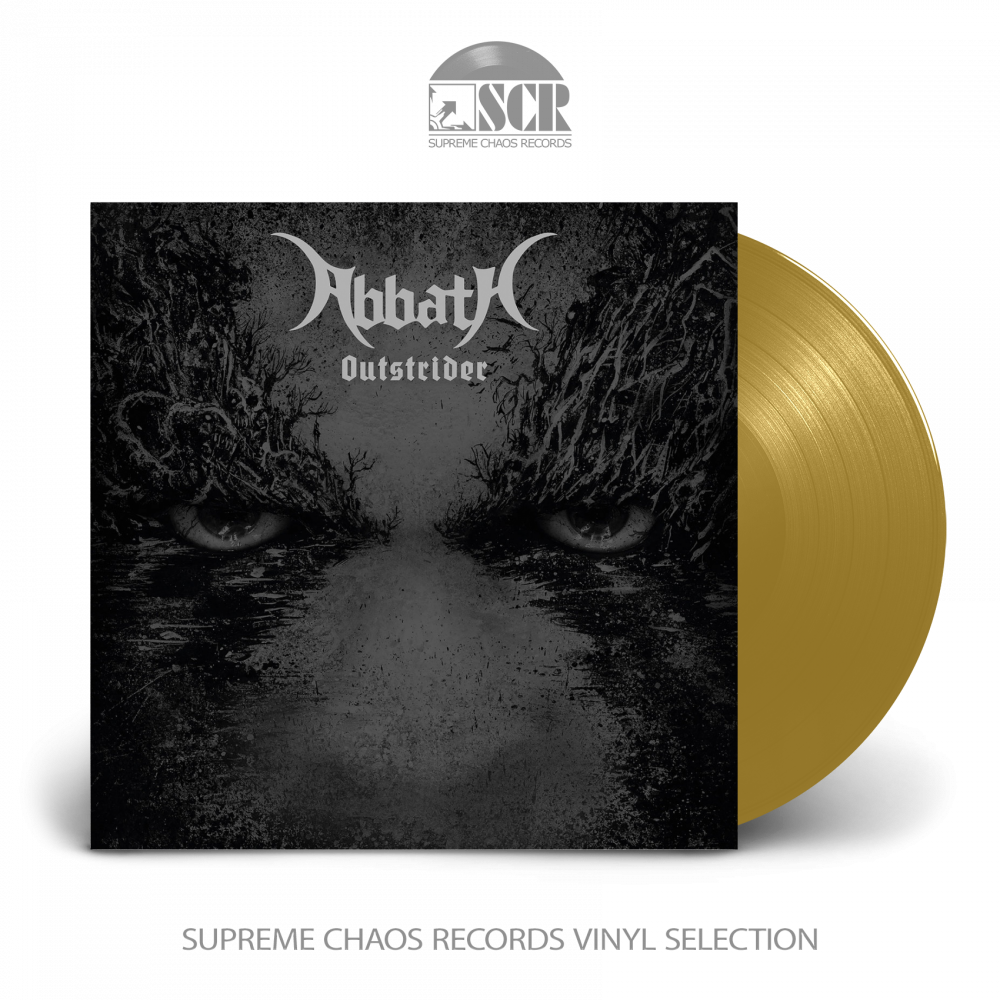 ABBATH - Outstrider · GOLD LP (Black Metal Vinyl)