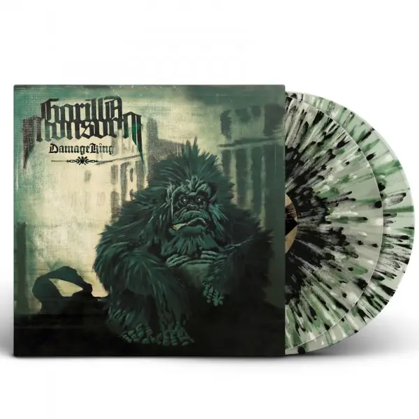 GORILLA MONSOON · Damage King | SPLATTER 2LP+PATCH GORILLA MONSOON · Damage King | SPLATTER 2LP+PATCH (Stoner Rock Vinyl)