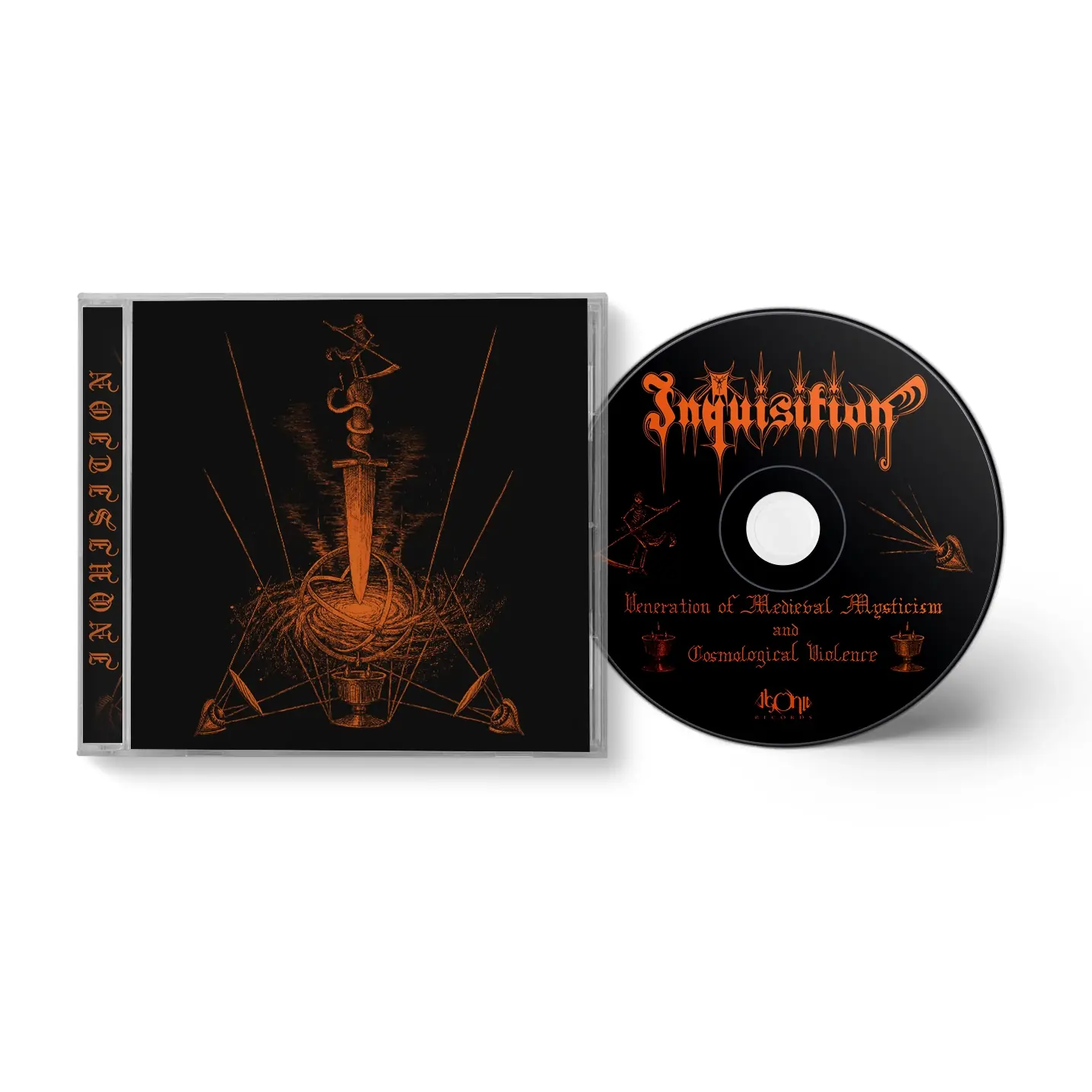 INQUISITION · Veneration of Medieval Mysticism and Cosmological Violence | CD (Black Metal CDs) · Bild 2