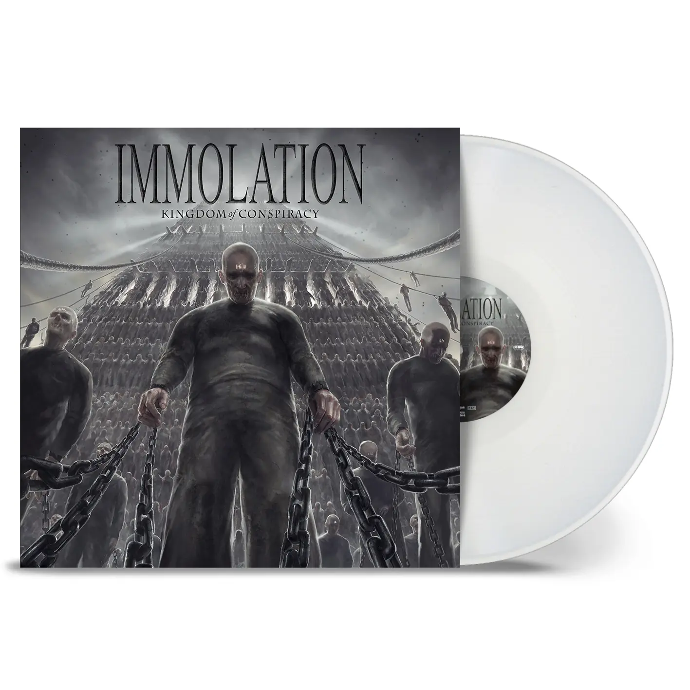 IMMOLATION · Kingdom Of Conspiracy | SOLID WHITE LP IMMOLATION · Kingdom Of Conspiracy | SOLID WHITE LP (Death Metal Vinyl)