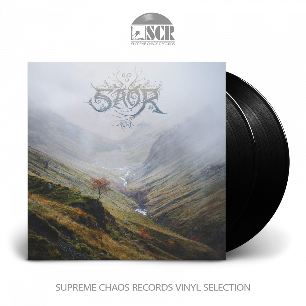 SAOR - Aura · BLACK 2LP (Black Metal Vinyl)