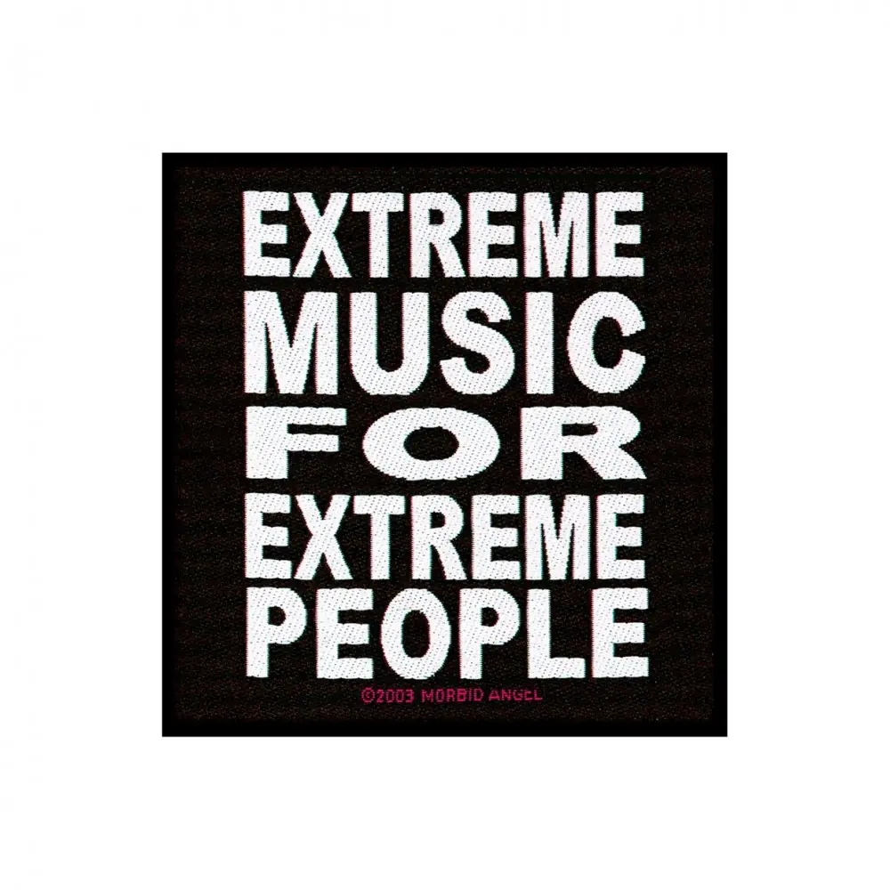 MORBID ANGEL - Extreme Music For Extreme People · PATCH MORBID ANGEL - Extreme Music For Extreme People · PATCH (Death Metal Others)