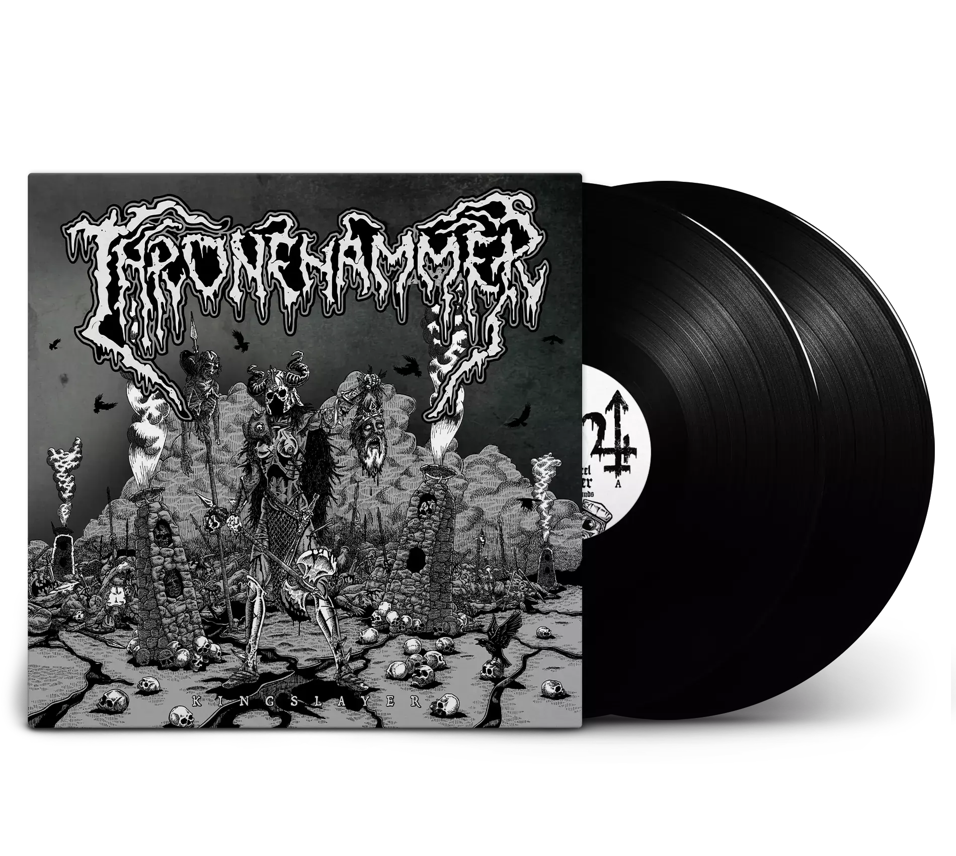 THRONEHAMMER - Kingslayer · BLACK 2LP THRONEHAMMER - Kingslayer · BLACK 2LP (Doom Metal/Epic Metal/Death Metal Vinyl)
