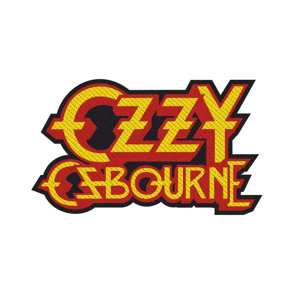 OZZY OSBOURNE - Logo Cut-Out · PATCH (Heavy Metal Others)