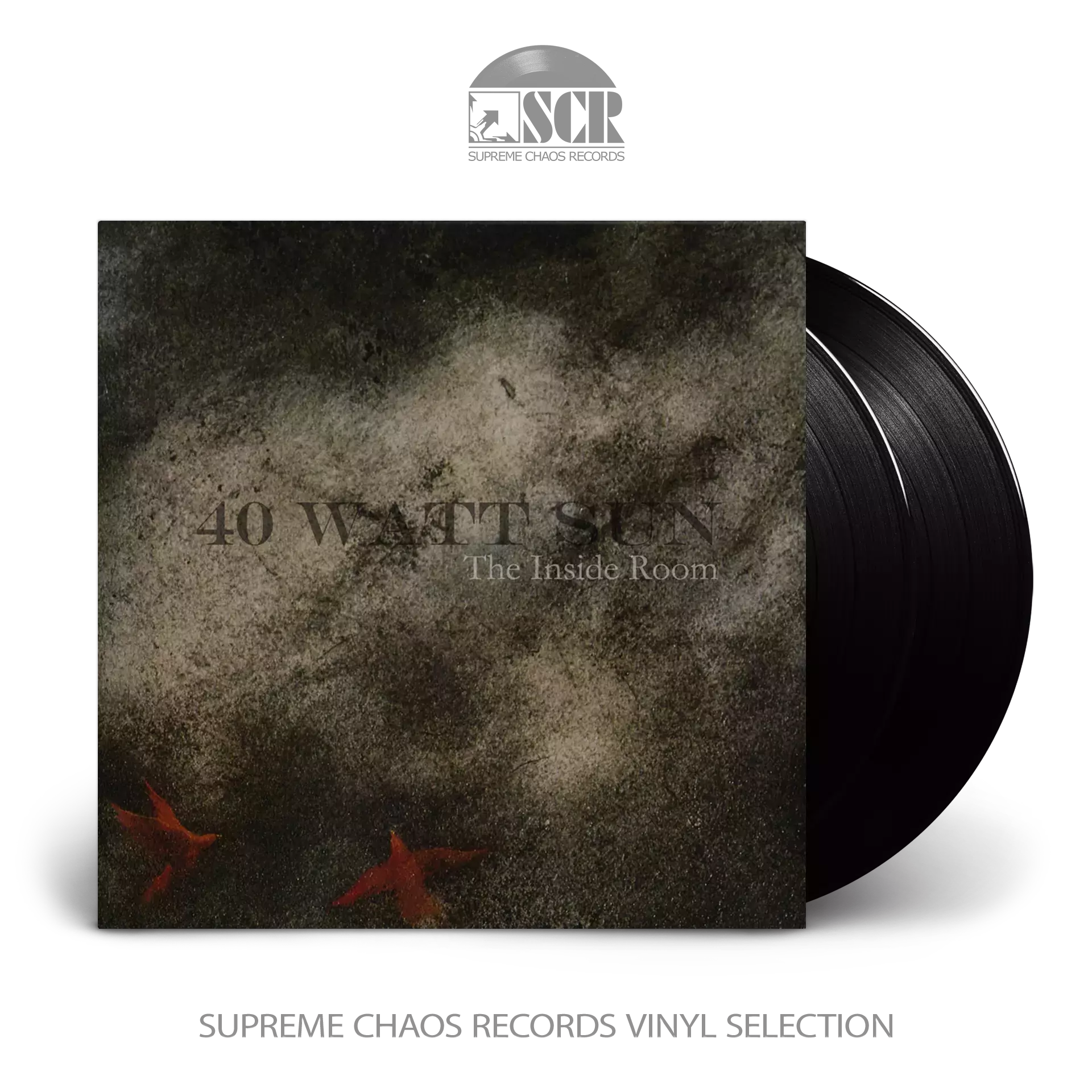 40 WATT SUN · The Inside Room | BLACK DLP 40 WATT SUN · The Inside Room | BLACK DLP (Doom Metal Vinyl)